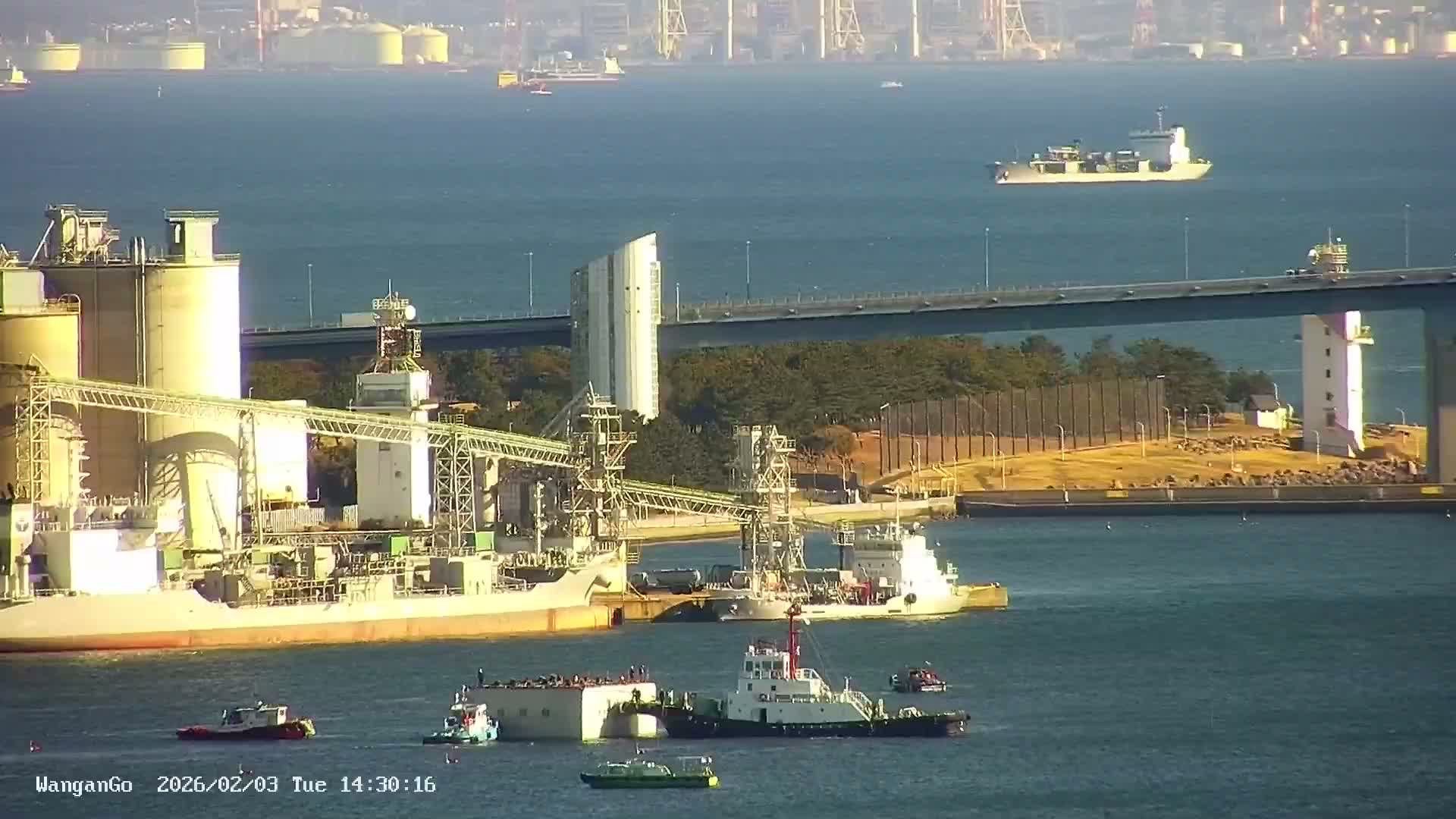 Tokyo,  Surround from Chuo-ku ,Disneyland ,Bridges, Airportes, Tokyo Bay, Industriy Areas, Seaports, Sycrapers   ( 東京周辺、ディズニーランド、橋、空港、東京湾、工業地帯、港、シクラメン、周辺 )  Surround PTZ  Live Cam - 1 Chome, Ariake, Koto-ku, Tokyo, Kantō, Honshu, Japan
