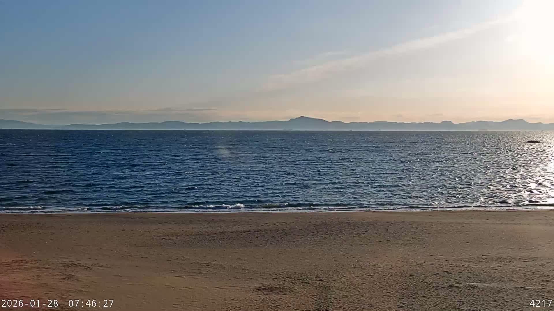 Kanagawa, Miura, Miura Beach  ( 神奈川、三浦、三浦海岸 ) Live Cam - Kamimiyada, Minamishitauramachi, Miura, Kanagawa, Kanto, Honshu, Japan