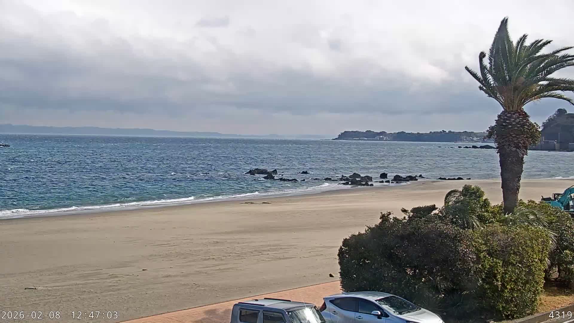 Kanagawa, Miura, Miura Beach  ( 神奈川、三浦、三浦海岸 ) Live Cam - Kamimiyada, Minamishitauramachi, Miura, Kanagawa, Kanto, Honshu, Japan