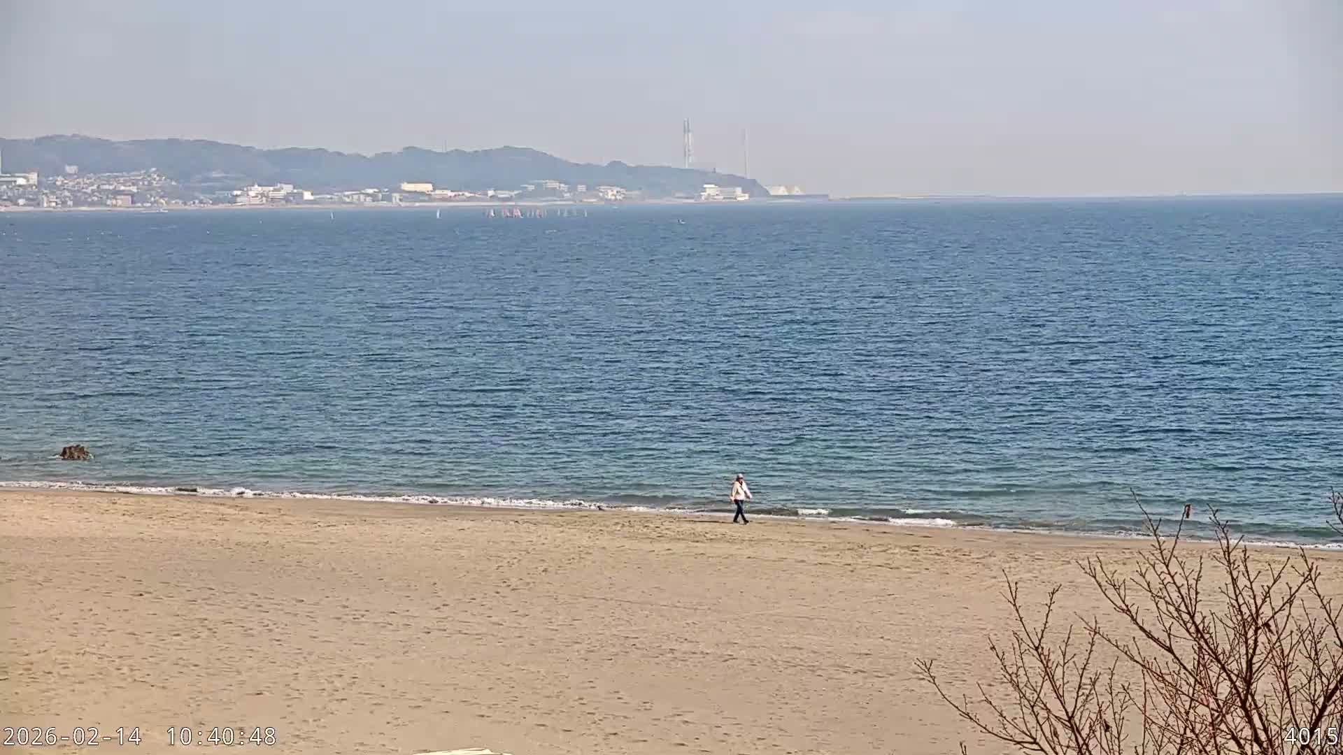 Kanagawa, Miura, Miura Beach  ( 神奈川、三浦、三浦海岸 ) Live Cam - Kamimiyada, Minamishitauramachi, Miura, Kanagawa, Kanto, Honshu, Japan