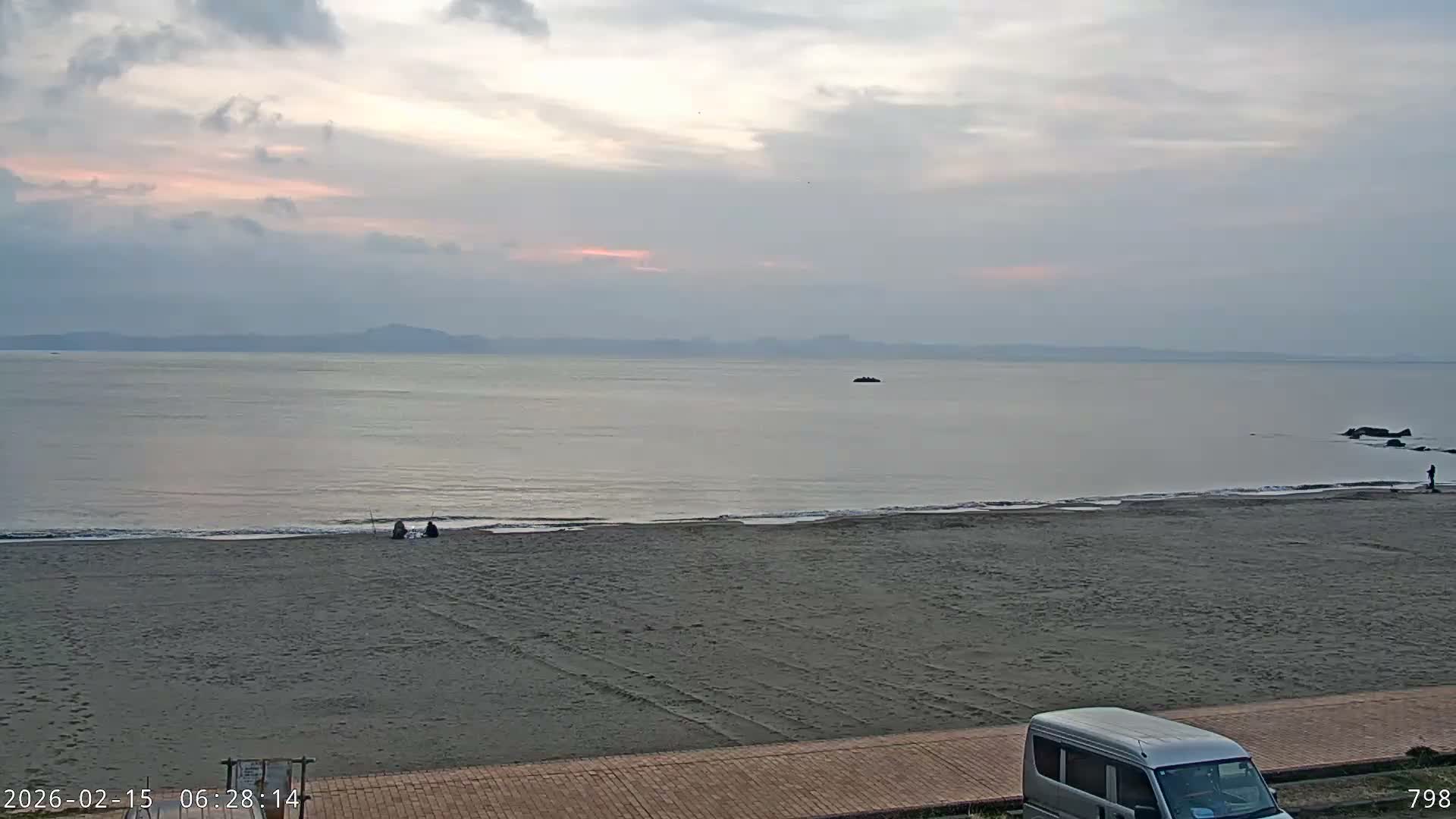 Kanagawa, Miura, Miura Beach  ( 神奈川、三浦、三浦海岸 ) Live Cam - Kamimiyada, Minamishitauramachi, Miura, Kanagawa, Kanto, Honshu, Japan