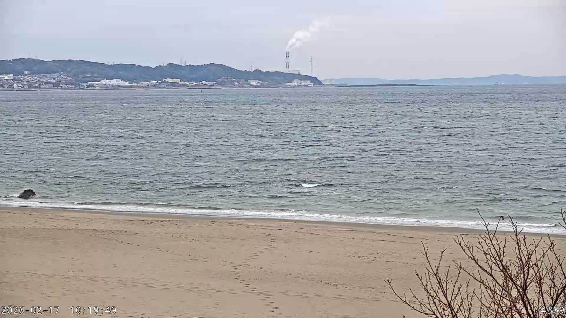 Kanagawa, Miura, Miura Beach  ( 神奈川、三浦、三浦海岸 ) Live Cam - Kamimiyada, Minamishitauramachi, Miura, Kanagawa, Kanto, Honshu, Japan