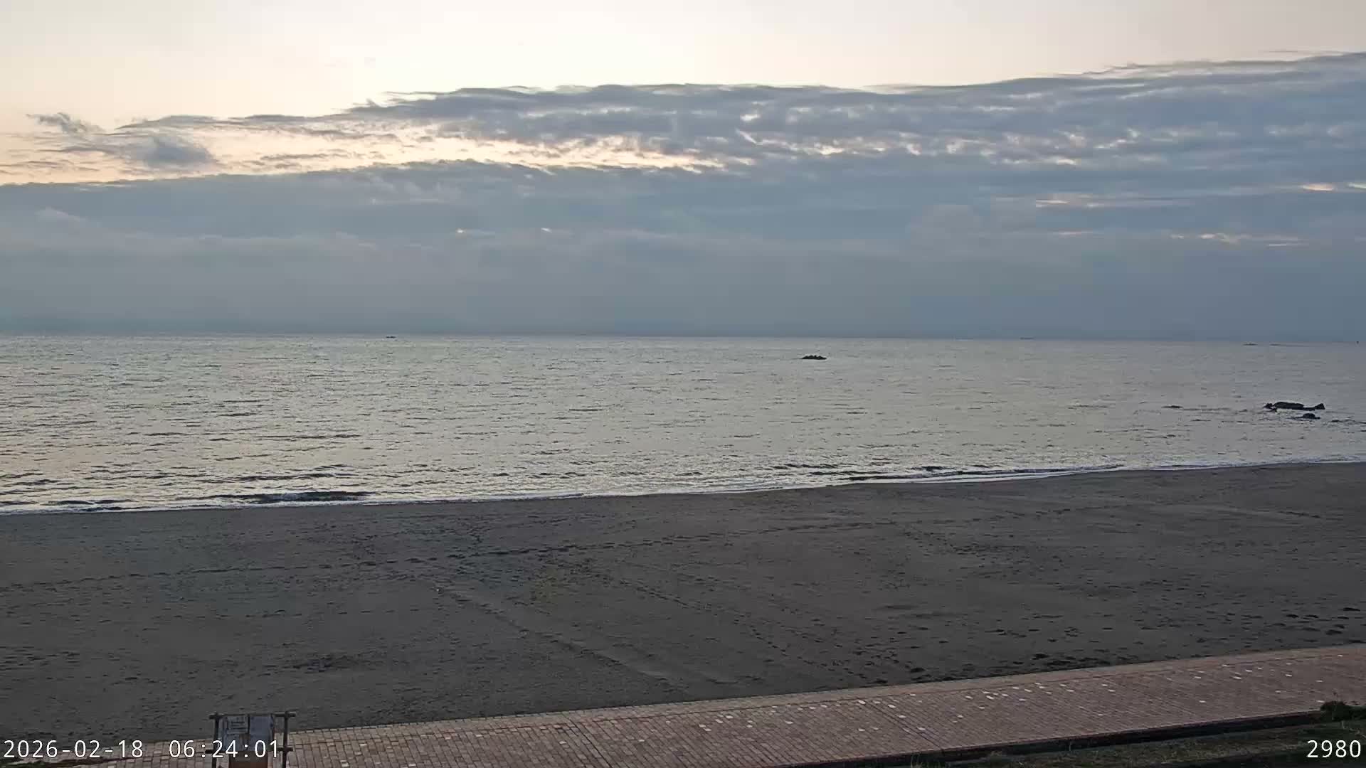 Kanagawa, Miura, Miura Beach  ( 神奈川、三浦、三浦海岸 ) Live Cam - Kamimiyada, Minamishitauramachi, Miura, Kanagawa, Kanto, Honshu, Japan