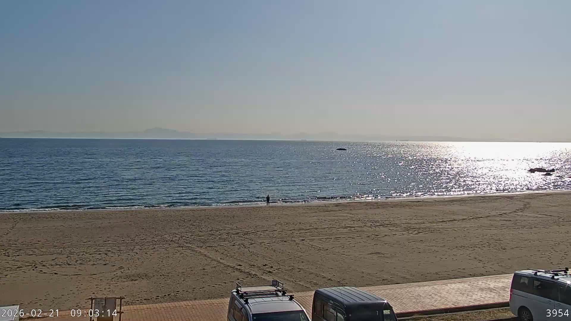 Kanagawa, Miura, Miura Beach  ( 神奈川、三浦、三浦海岸 ) Live Cam - Kamimiyada, Minamishitauramachi, Miura, Kanagawa, Kanto, Honshu, Japan