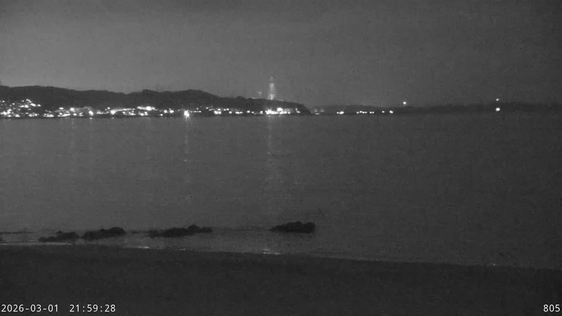 Kanagawa, Miura, Miura Beach  ( 神奈川、三浦、三浦海岸 ) Live Cam - Kamimiyada, Minamishitauramachi, Miura, Kanagawa, Kanto, Honshu, Japan