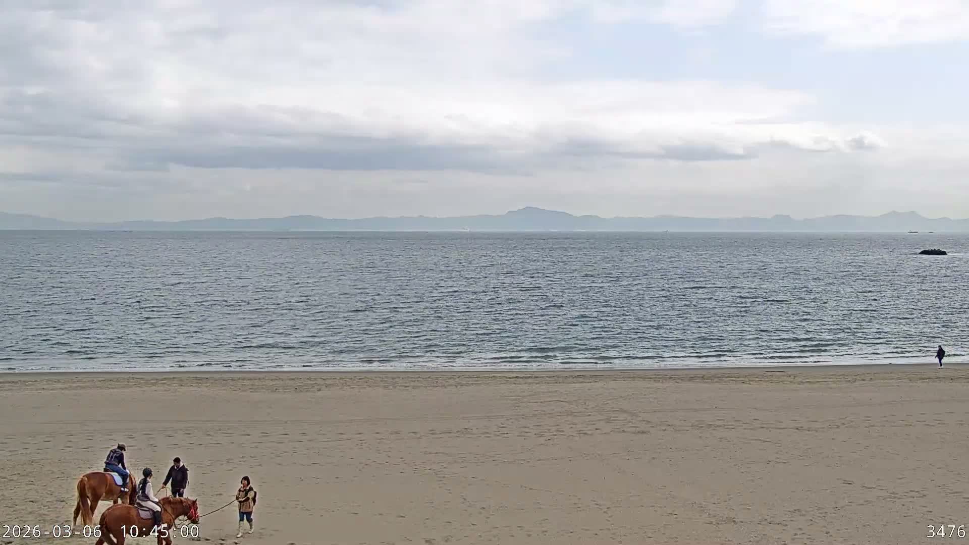 Kanagawa, Miura, Miura Beach  ( 神奈川、三浦、三浦海岸 ) Live Cam - Kamimiyada, Minamishitauramachi, Miura, Kanagawa, Kanto, Honshu, Japan