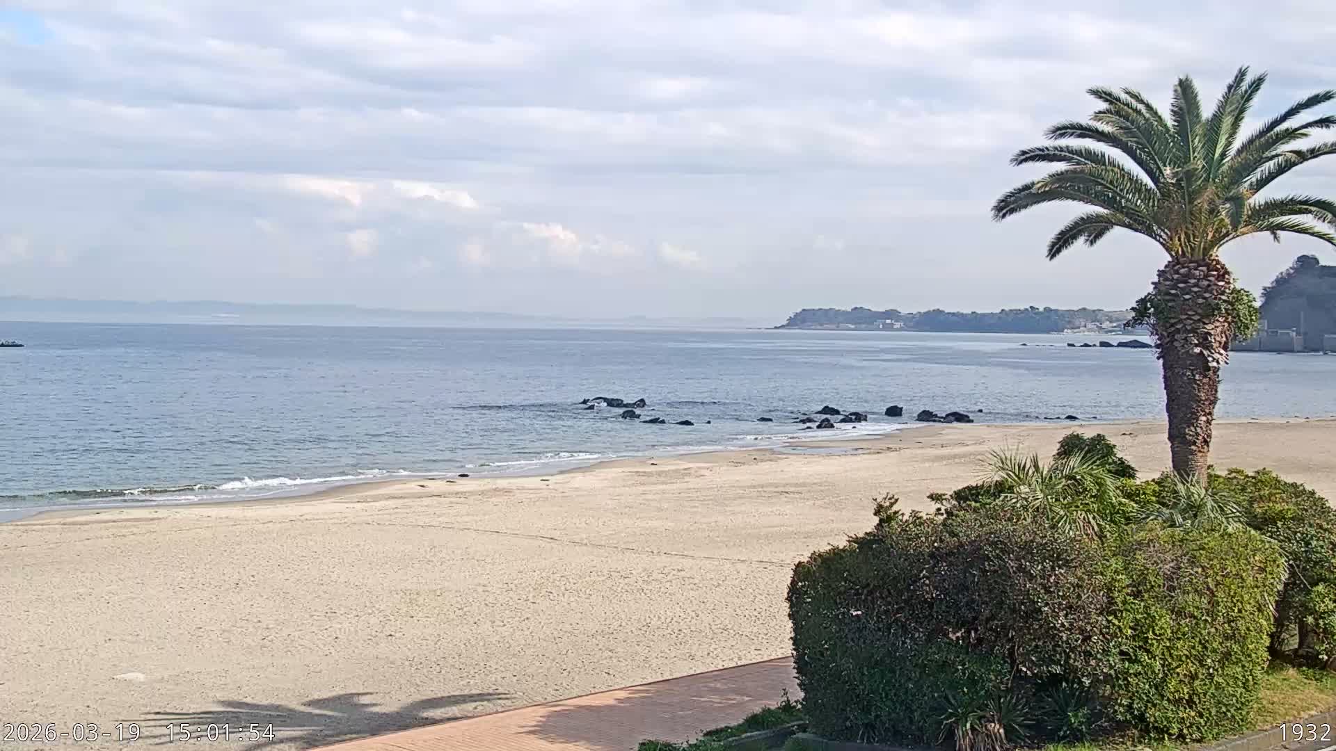 Kanagawa, Miura, Miura Beach  ( 神奈川、三浦、三浦海岸 ) Live Cam - Kamimiyada, Minamishitauramachi, Miura, Kanagawa, Kanto, Honshu, Japan