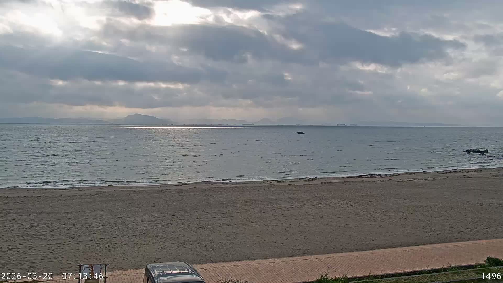Kanagawa, Miura, Miura Beach  ( 神奈川、三浦、三浦海岸 ) Live Cam - Kamimiyada, Minamishitauramachi, Miura, Kanagawa, Kanto, Honshu, Japan