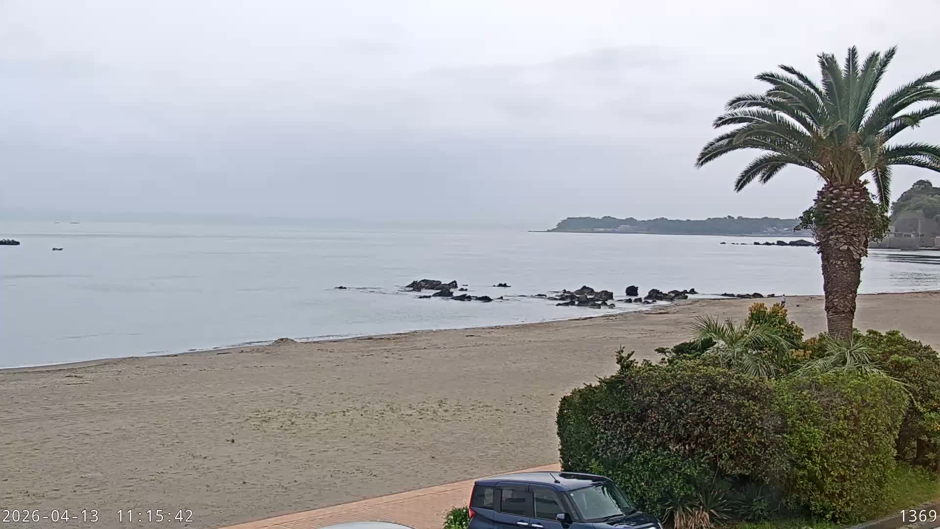 Kanagawa, Miura, Miura Beach  ( 神奈川、三浦、三浦海岸 ) Live Cam - Kamimiyada, Minamishitauramachi, Miura, Kanagawa, Kanto, Honshu, Japan