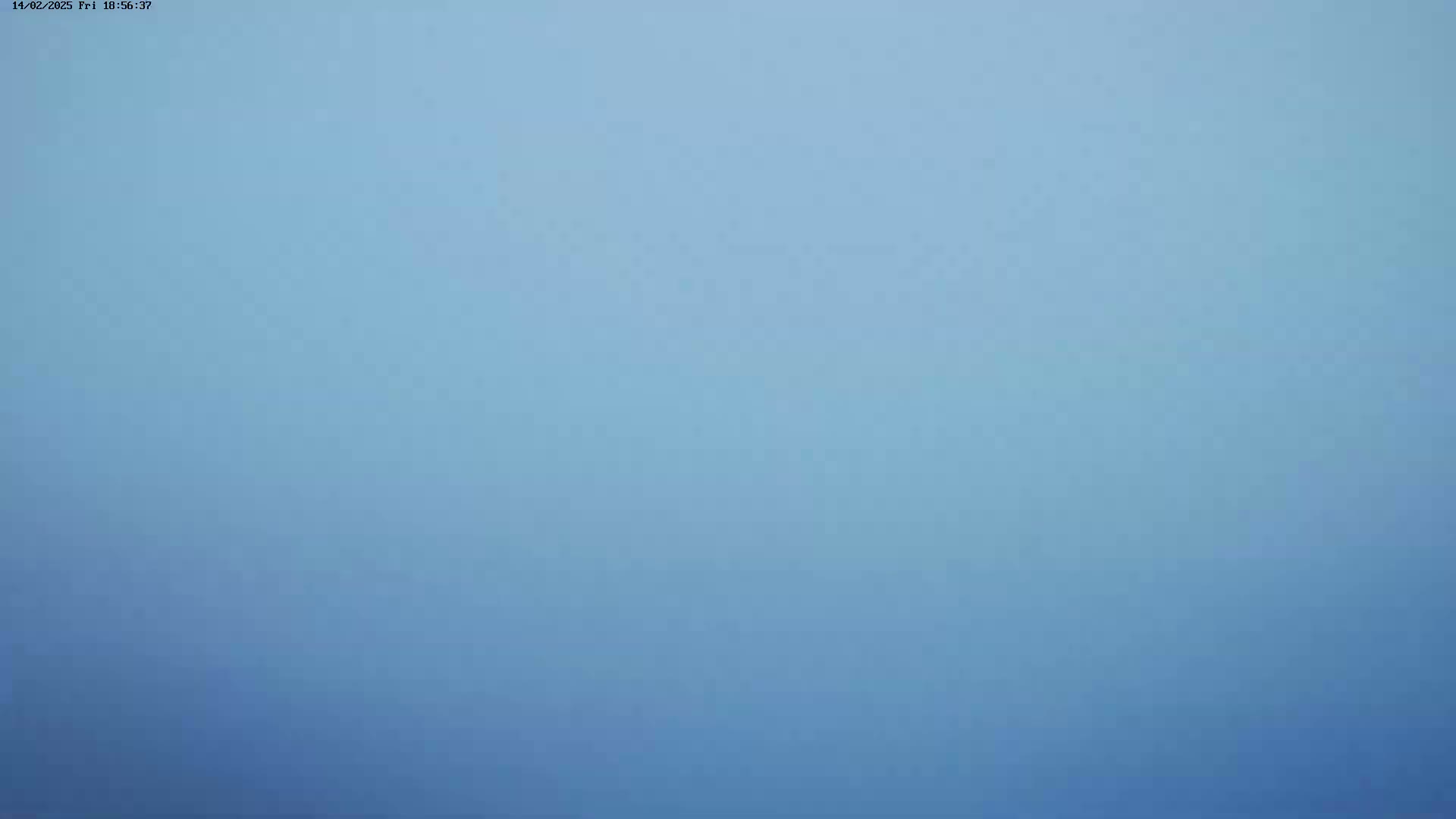 A uniformly light blue solid background is shown.