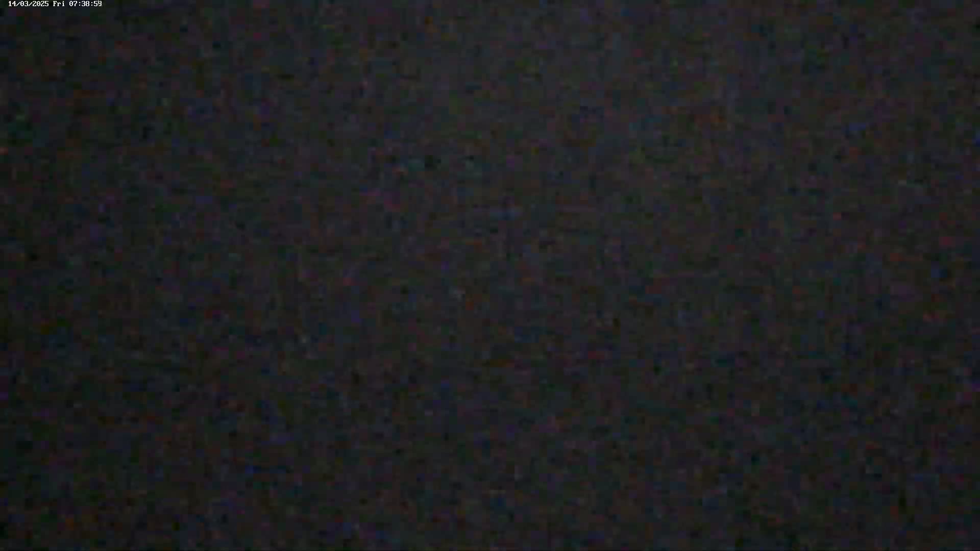 The image shows a uniformly dark, grainy texture.