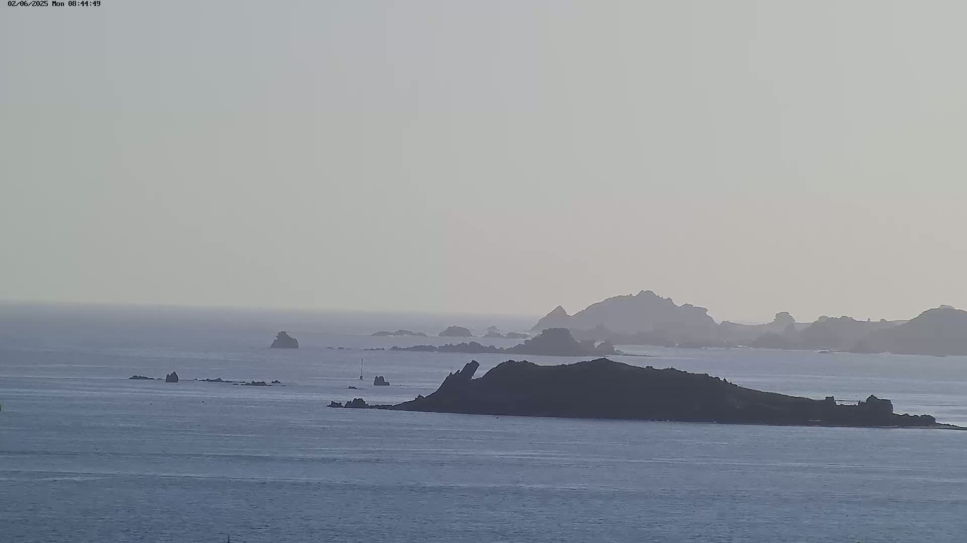 Carantec City Live Cam - Morlaix, Finistere, Bretagne, France
