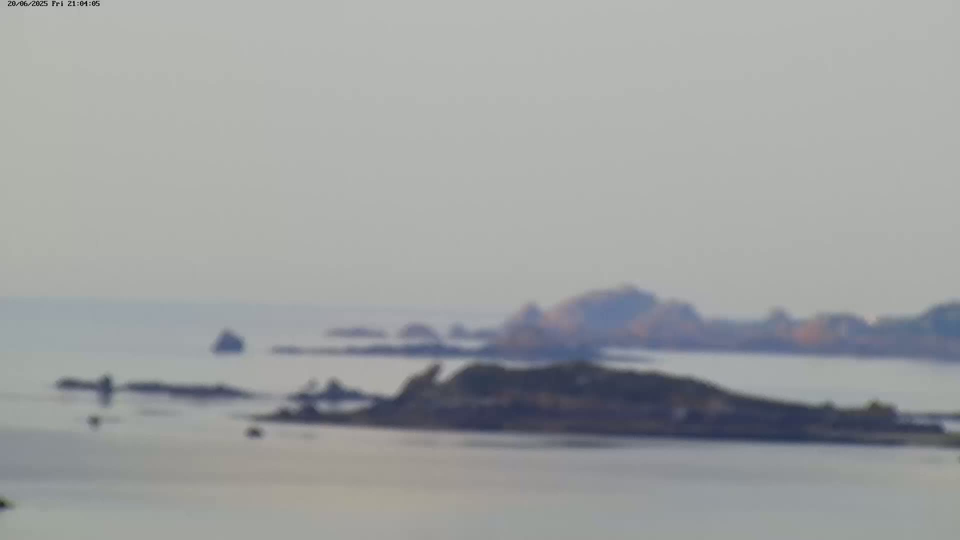 Carantec City Live Cam - Morlaix, Finistere, Bretagne, France