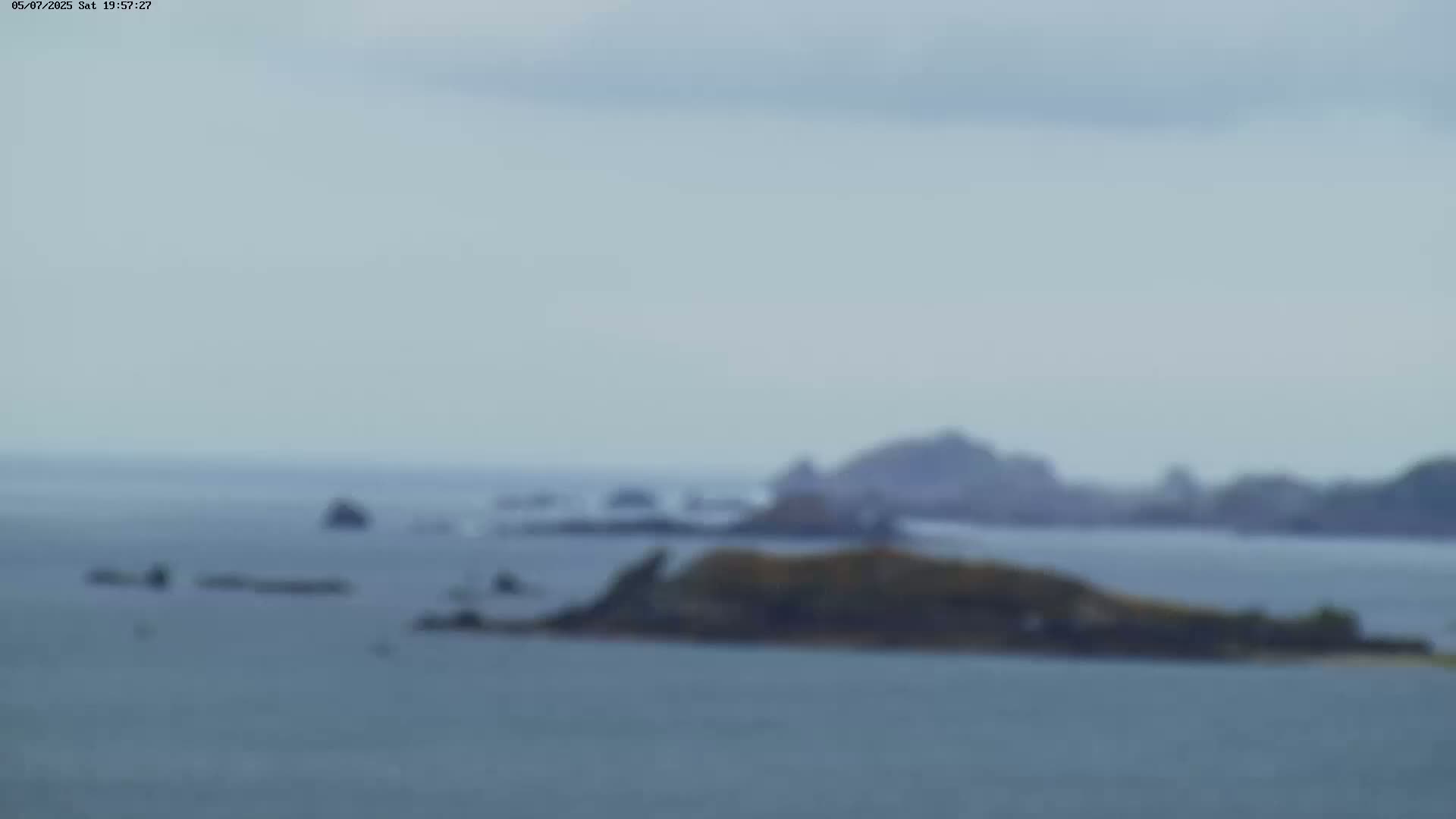Carantec City Live Cam - Morlaix, Finistere, Bretagne, France