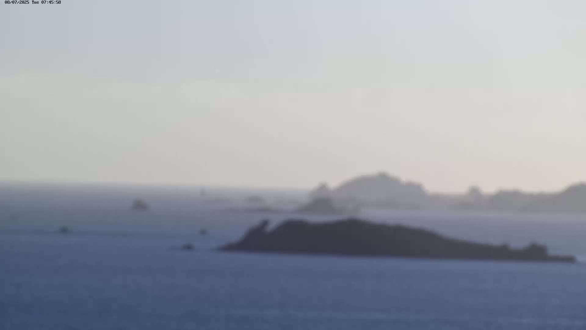 Carantec City Live Cam - Morlaix, Finistere, Bretagne, France