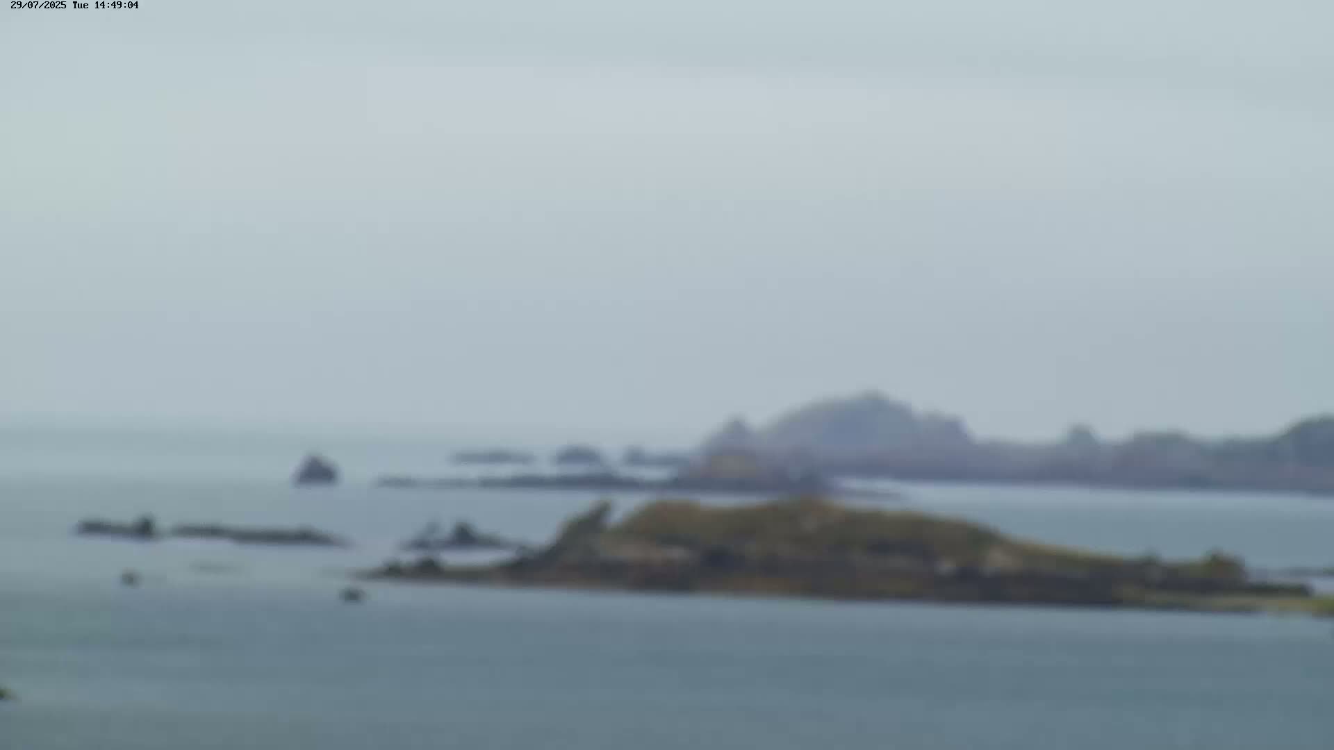 Carantec City Live Cam - Morlaix, Finistere, Bretagne, France
