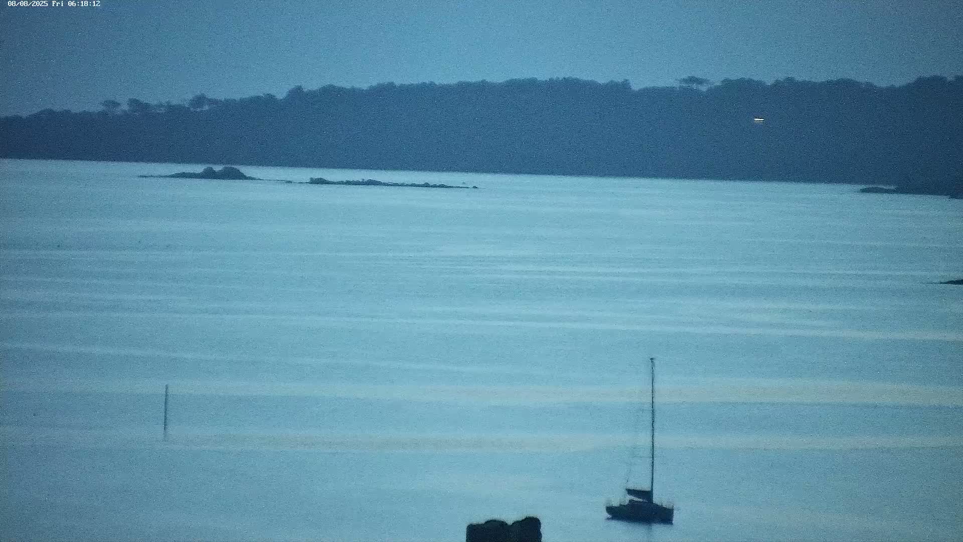 Carantec City Live Cam - Morlaix, Finistere, Bretagne, France