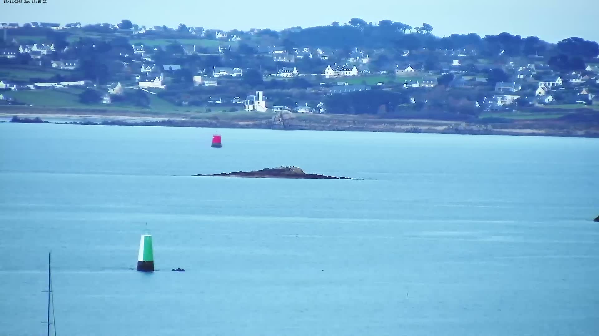 Carantec City Live Cam - Morlaix, Finistere, Bretagne, France