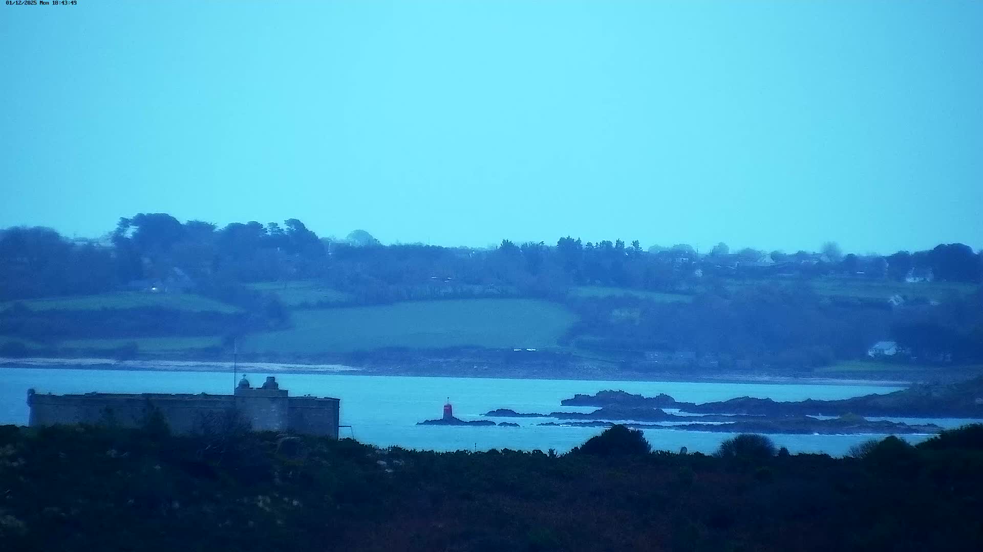 Carantec City Live Cam - Morlaix, Finistere, Bretagne, France