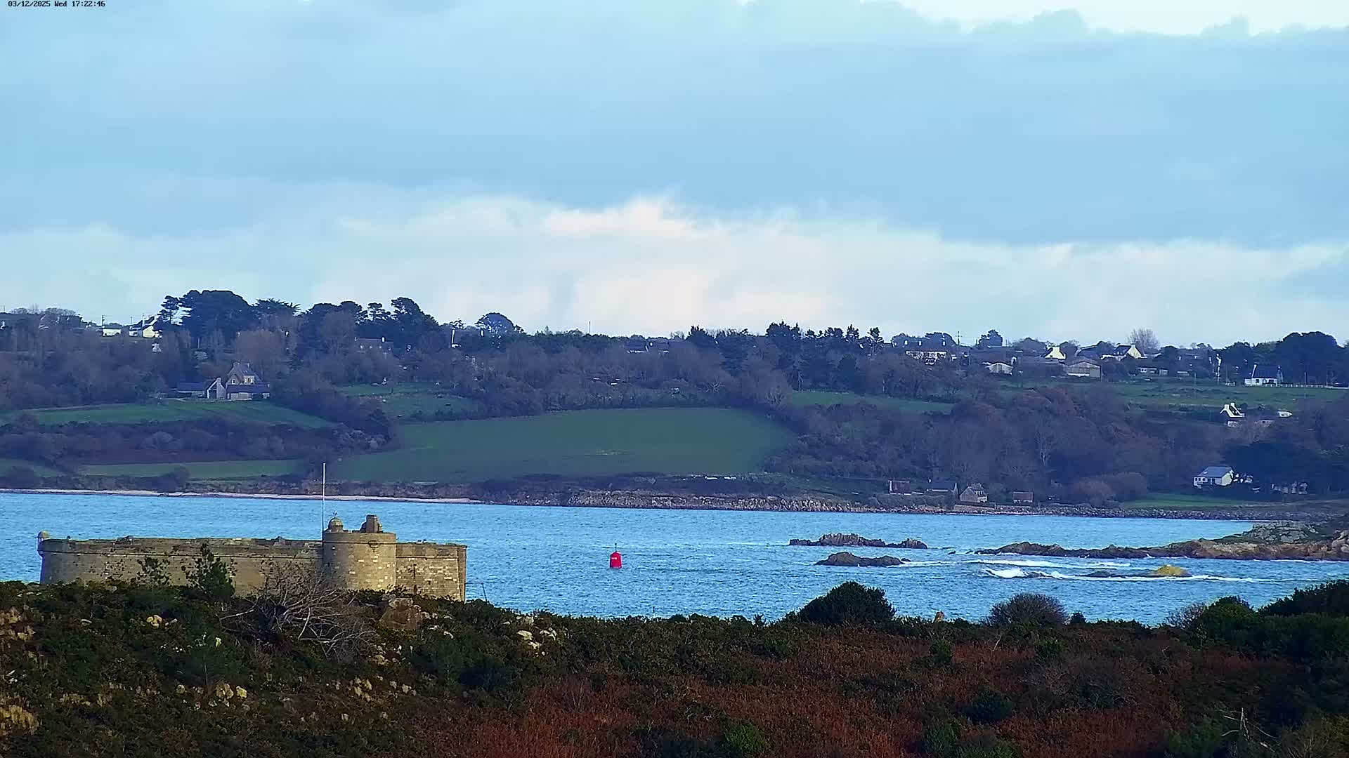 Carantec City Live Cam - Morlaix, Finistere, Bretagne, France