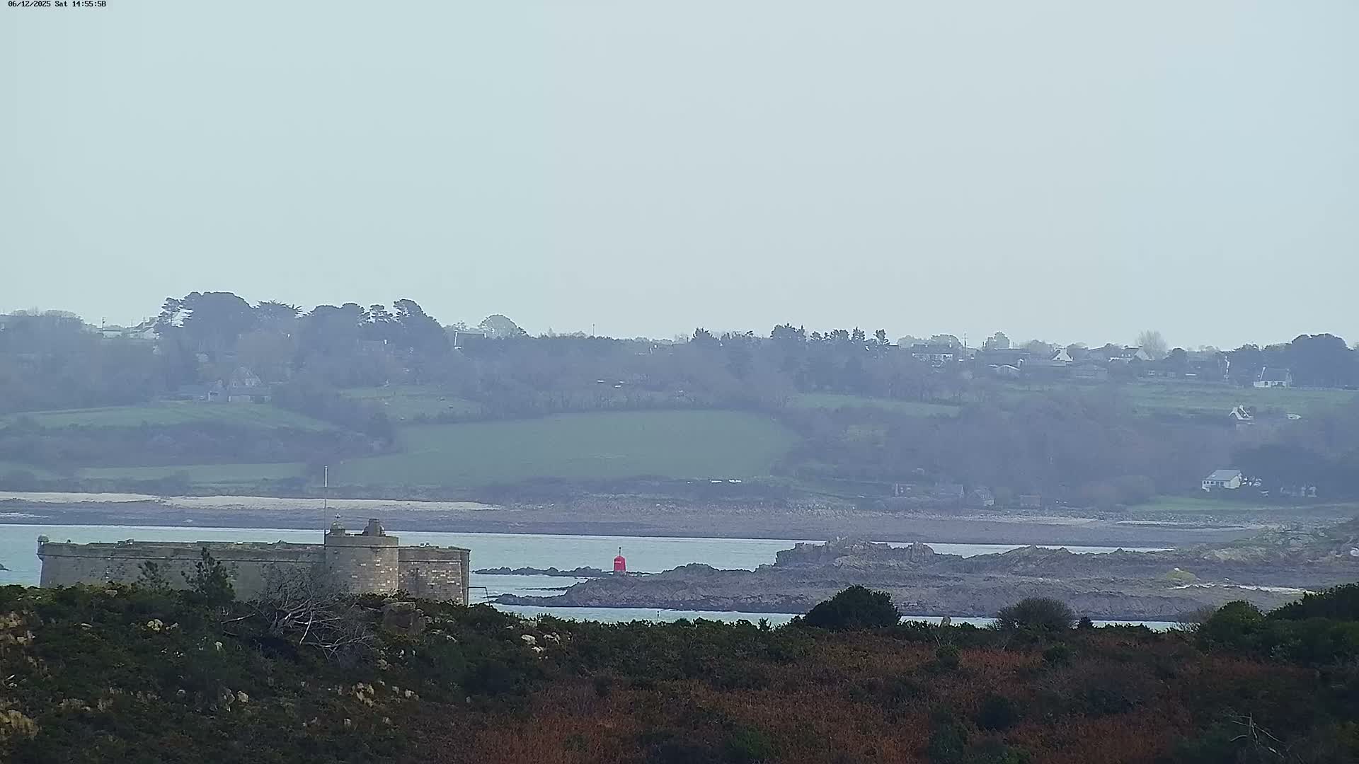 Carantec City Live Cam - Morlaix, Finistere, Bretagne, France