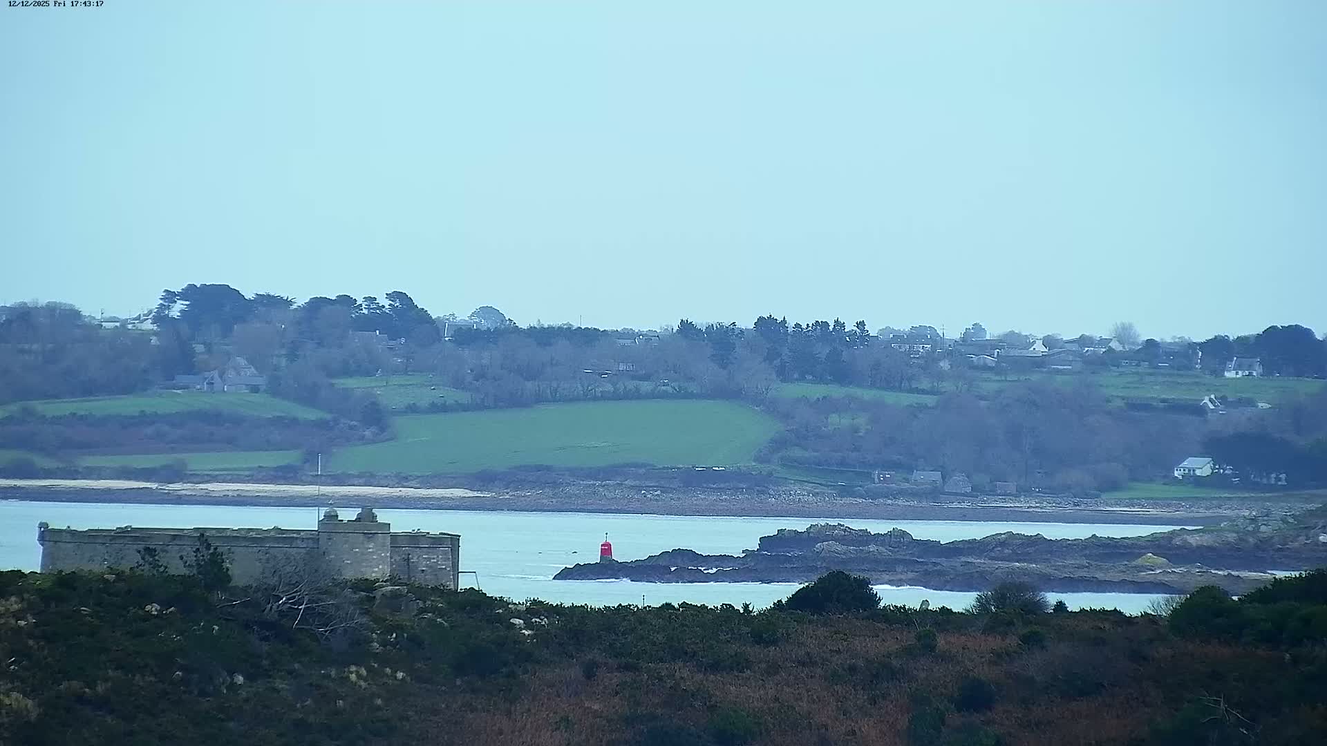 Carantec City Live Cam - Morlaix, Finistere, Bretagne, France