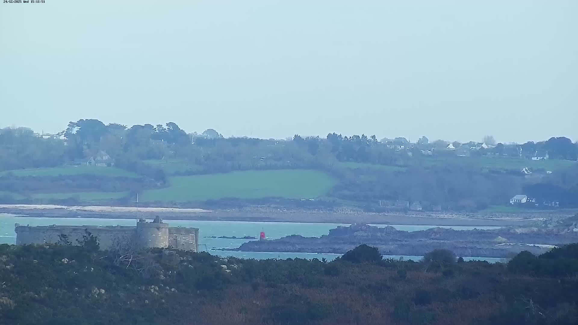 Carantec City Live Cam - Morlaix, Finistere, Bretagne, France