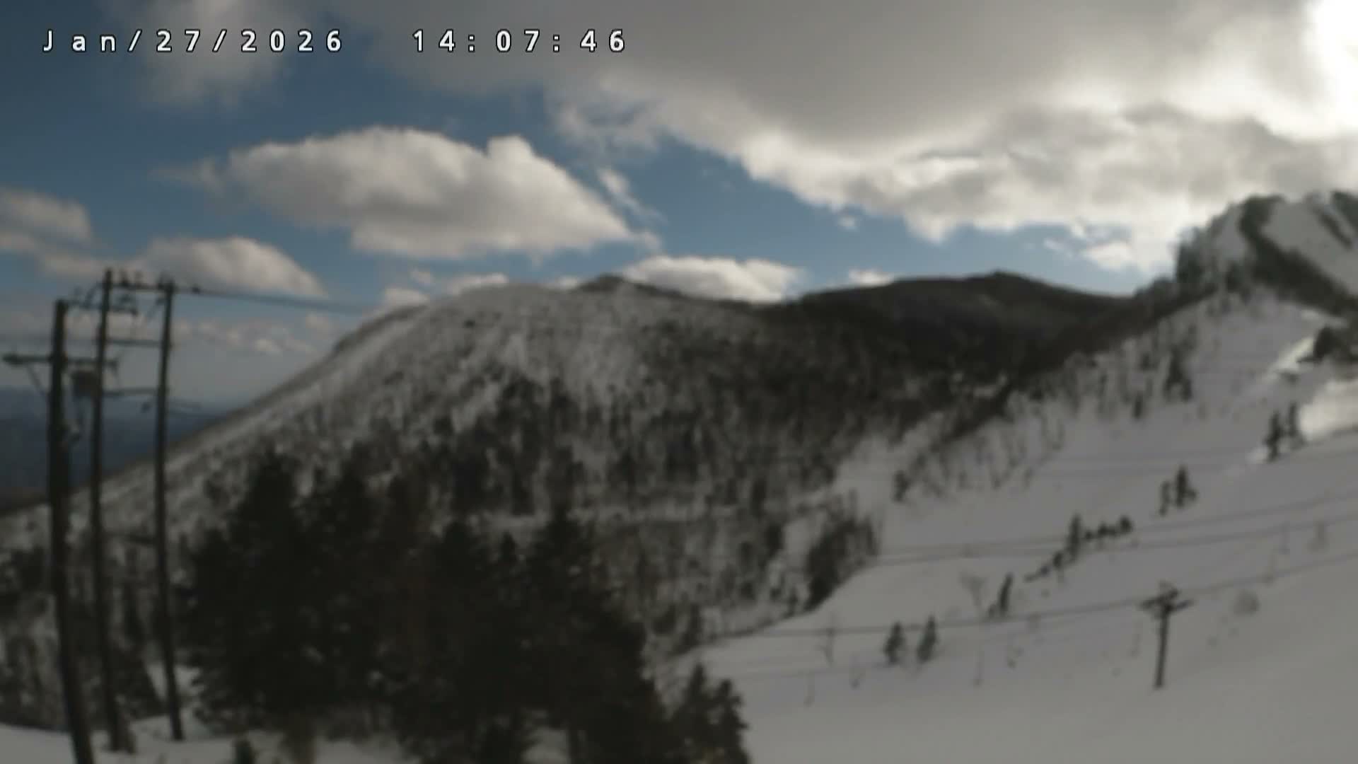 Gunma, Agatsuma, Tsumagoi, Mount Kusatsu Moto Shirane  ( 群馬・吾妻・嬬恋・白根山 ) Live Cam - Hoshimata, Tsumagoi, Agatsuma-gun, Gunma, Kantō, Honshu, Japan