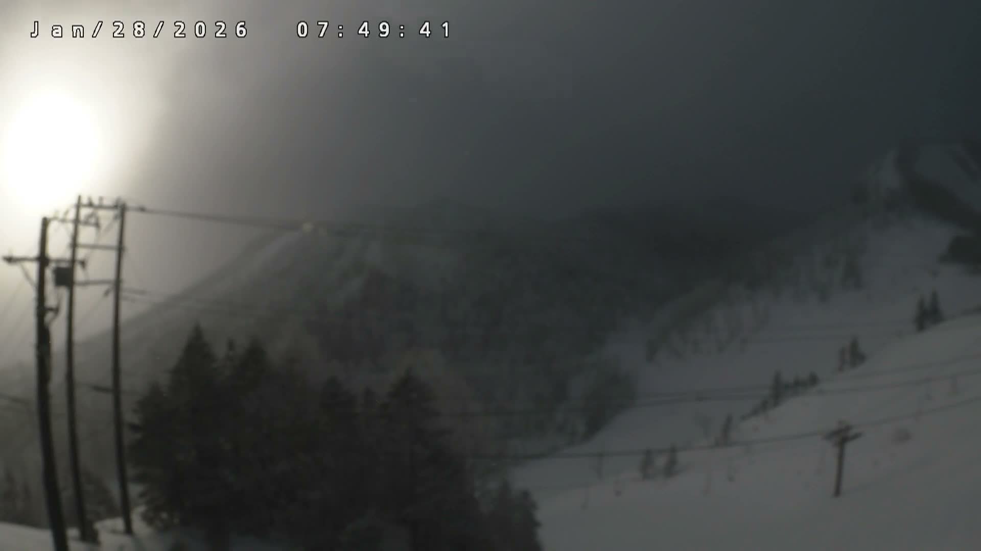Gunma, Agatsuma, Tsumagoi, Mount Kusatsu Moto Shirane  ( 群馬・吾妻・嬬恋・白根山 ) Live Cam - Hoshimata, Tsumagoi, Agatsuma-gun, Gunma, Kantō, Honshu, Japan