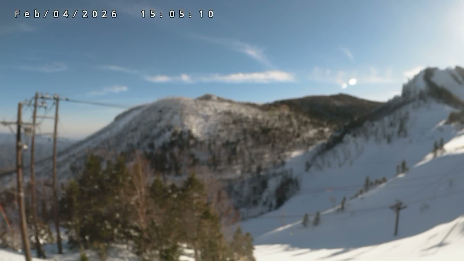 Gunma, Agatsuma, Tsumagoi, Mount Kusatsu Moto Shirane  ( 群馬・吾妻・嬬恋・白根山 ) Live Cam - Hoshimata, Tsumagoi, Agatsuma-gun, Gunma, Kantō, Honshu, Japan