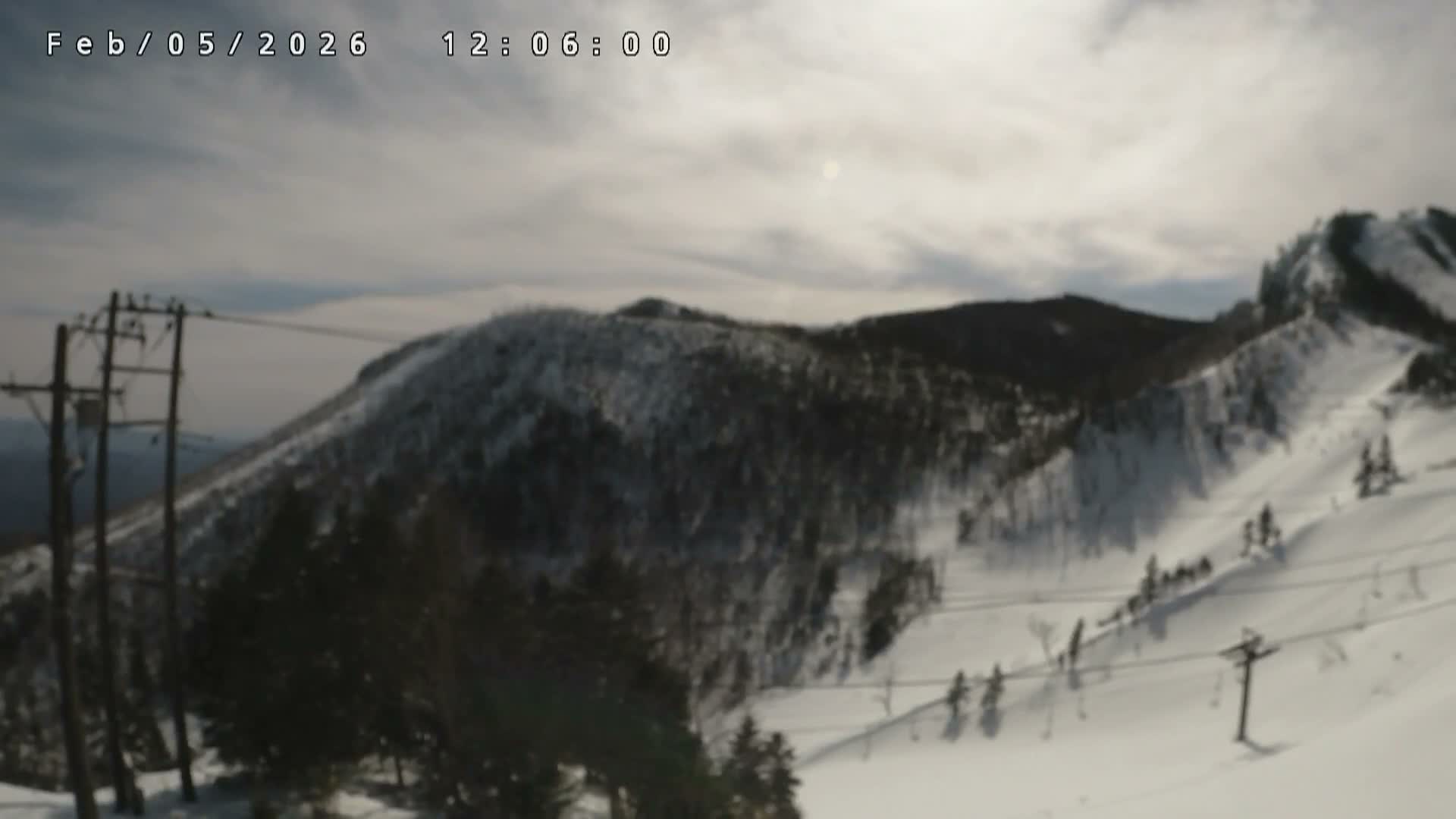 Gunma, Agatsuma, Tsumagoi, Mount Kusatsu Moto Shirane  ( 群馬・吾妻・嬬恋・白根山 ) Live Cam - Hoshimata, Tsumagoi, Agatsuma-gun, Gunma, Kantō, Honshu, Japan