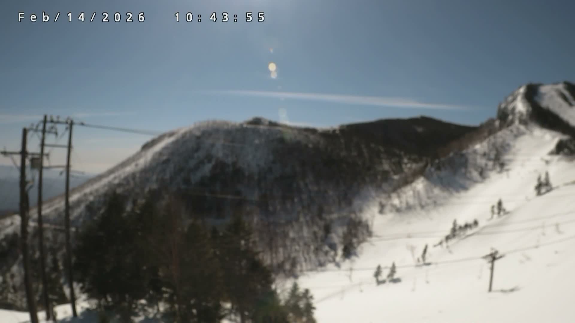 Gunma, Agatsuma, Tsumagoi, Mount Kusatsu Moto Shirane  ( 群馬・吾妻・嬬恋・白根山 ) Live Cam - Hoshimata, Tsumagoi, Agatsuma-gun, Gunma, Kantō, Honshu, Japan