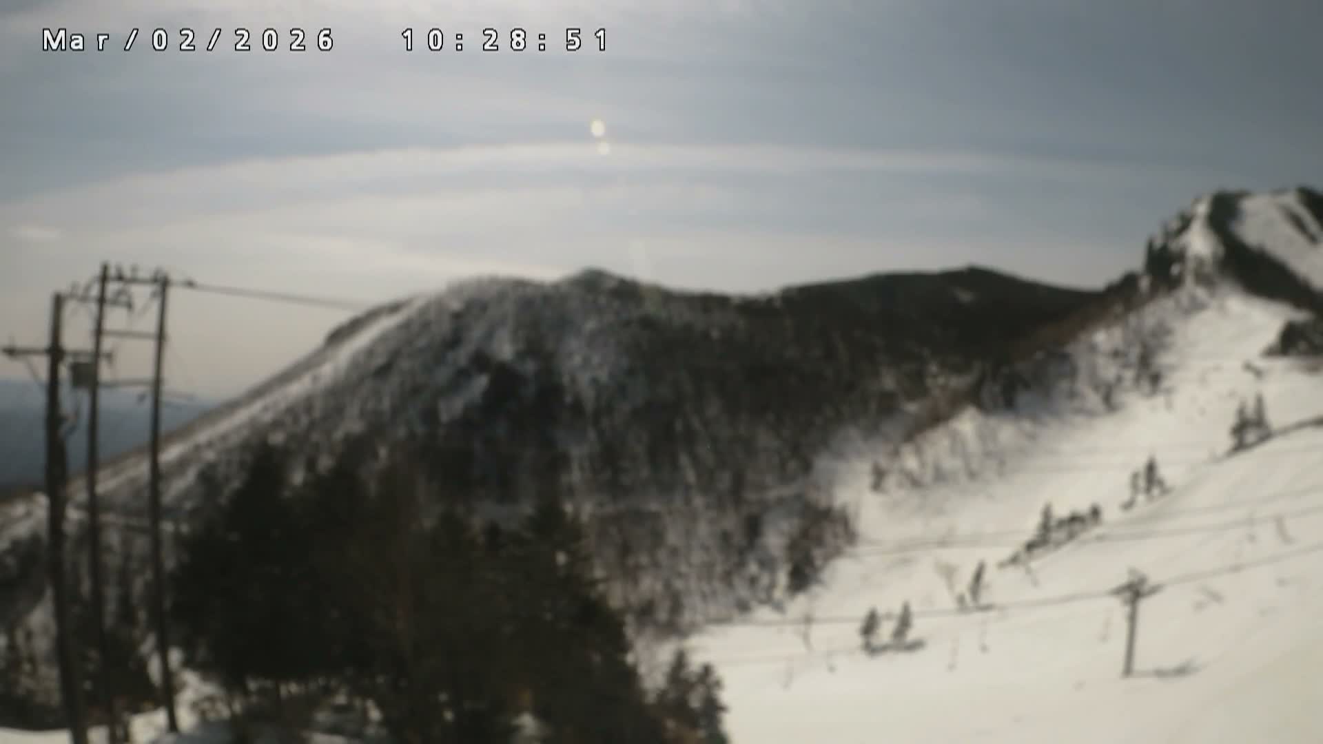 Gunma, Agatsuma, Tsumagoi, Mount Kusatsu Moto Shirane  ( 群馬・吾妻・嬬恋・白根山 ) Live Cam - Hoshimata, Tsumagoi, Agatsuma-gun, Gunma, Kantō, Honshu, Japan