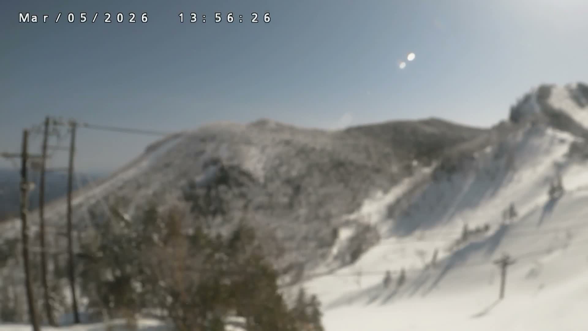 Gunma, Agatsuma, Tsumagoi, Mount Kusatsu Moto Shirane  ( 群馬・吾妻・嬬恋・白根山 ) Live Cam - Hoshimata, Tsumagoi, Agatsuma-gun, Gunma, Kantō, Honshu, Japan