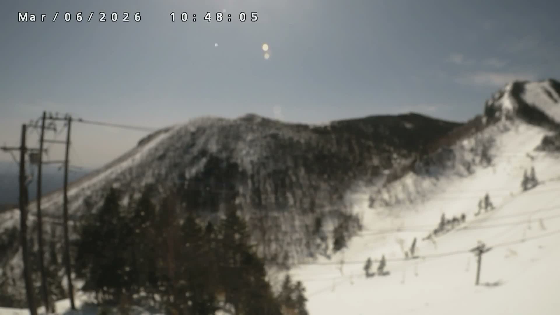 Gunma, Agatsuma, Tsumagoi, Mount Kusatsu Moto Shirane  ( 群馬・吾妻・嬬恋・白根山 ) Live Cam - Hoshimata, Tsumagoi, Agatsuma-gun, Gunma, Kantō, Honshu, Japan