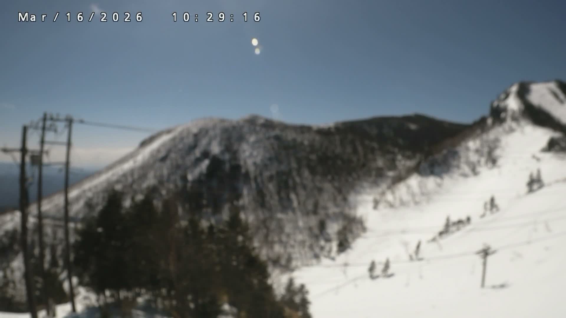 Gunma, Agatsuma, Tsumagoi, Mount Kusatsu Moto Shirane  ( 群馬・吾妻・嬬恋・白根山 ) Live Cam - Hoshimata, Tsumagoi, Agatsuma-gun, Gunma, Kantō, Honshu, Japan