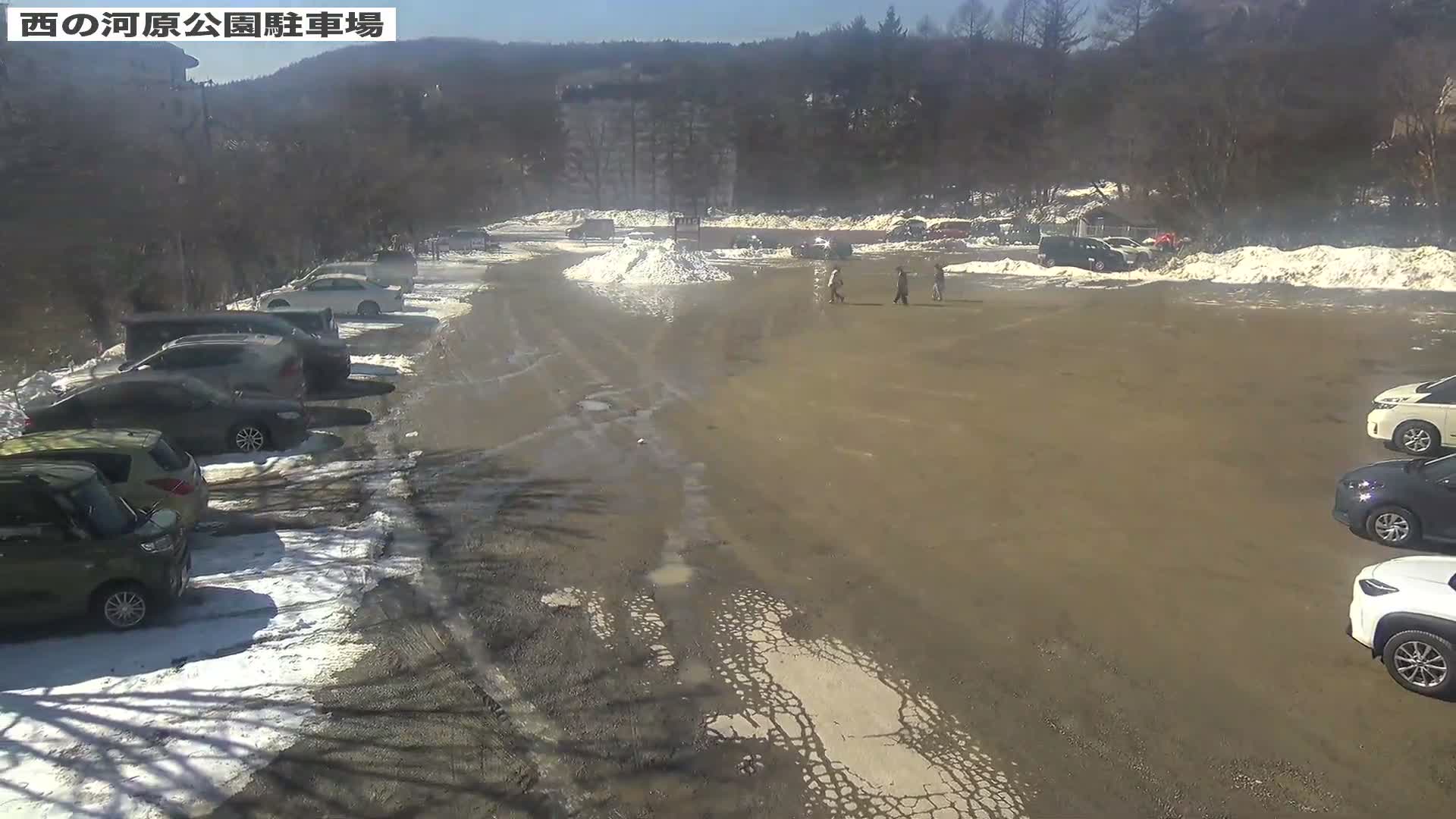 Gunma, Kusatsu Onsen, Sainokawara Park Parking Lot ( 群馬県 草津温泉 西の河原公園駐車場 ) Live Cam - Kusatsu, Agatsuma-gun , Gunma, Kantō, Honshu, Japan