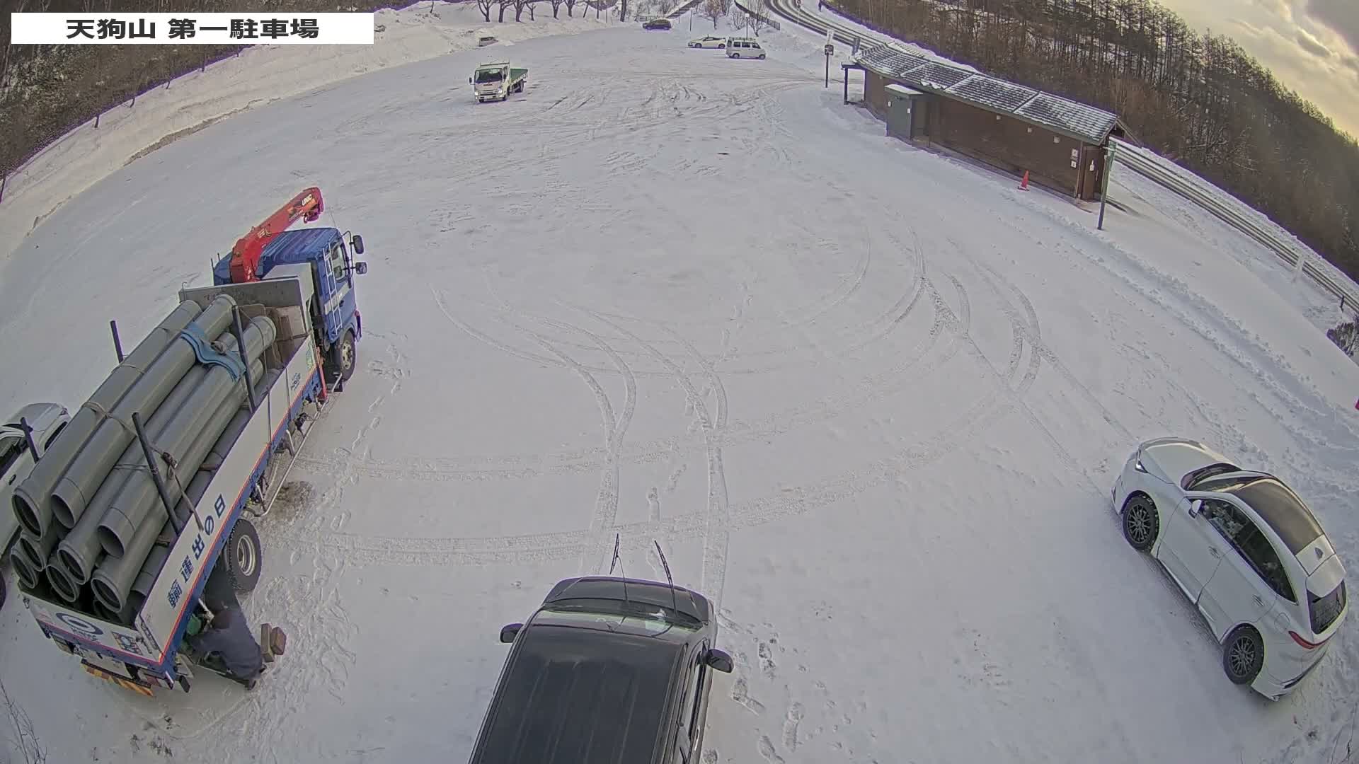 Gunma, Kusatsu, Tenyugama Park1 Parking Lot ( 群馬・草津・天佑釜公園第1駐車場 ) Live Cam - Kusatsu, Agatsuma-gun , Gunma, Kantō, Honshu, Japan