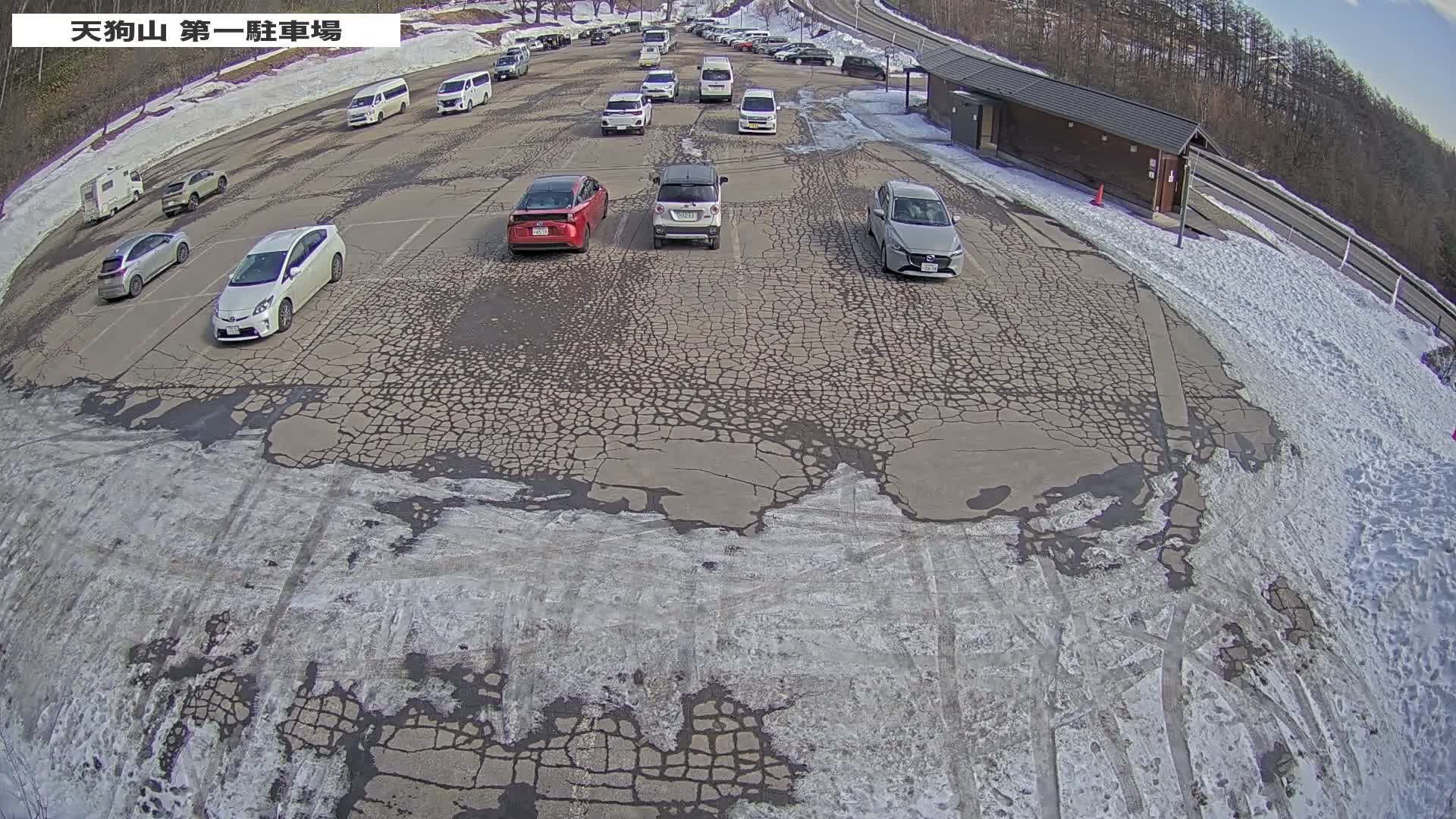 Gunma, Kusatsu, Tenyugama Park1 Parking Lot ( 群馬・草津・天佑釜公園第1駐車場 ) Live Cam - Kusatsu, Agatsuma-gun , Gunma, Kantō, Honshu, Japan