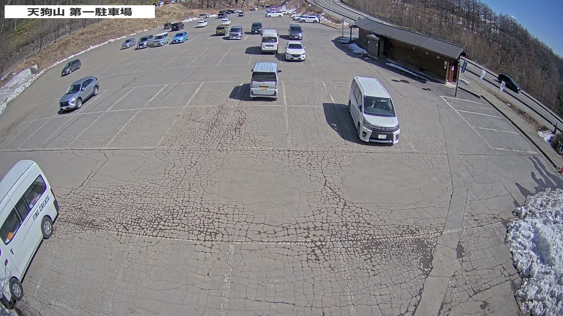 Gunma, Kusatsu, Tenyugama Park1 Parking Lot ( 群馬・草津・天佑釜公園第1駐車場 ) Live Cam - Kusatsu, Agatsuma-gun , Gunma, Kantō, Honshu, Japan