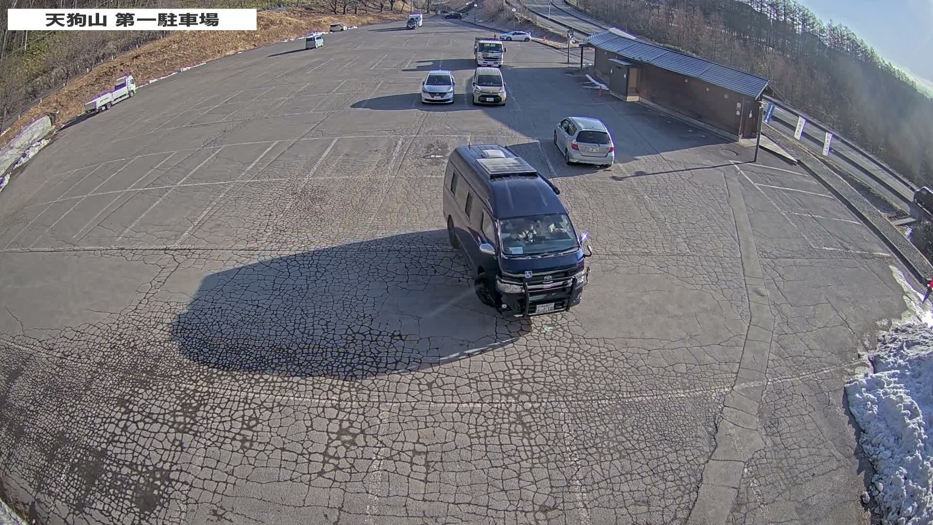 Gunma, Kusatsu, Tenyugama Park1 Parking Lot ( 群馬・草津・天佑釜公園第1駐車場 ) Live Cam - Kusatsu, Agatsuma-gun , Gunma, Kantō, Honshu, Japan
