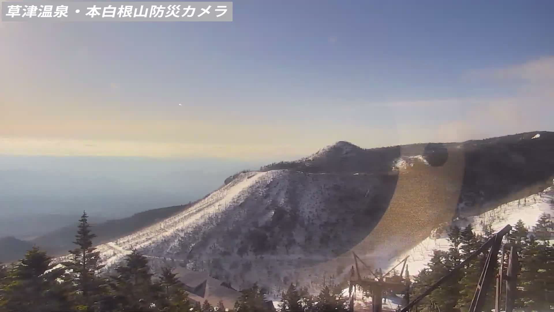 Gunma, Agatsuma, Kusatsu Town Siloutte View & Mountain Observation from Mount Shirane (群馬・吾妻・草津町 紫蘭山からのシルエットビュー＆山岳展望 ) Live Cam - Kusatsu, Agatsuma-gun , Gunma, Kantō, Honshu, Japan
