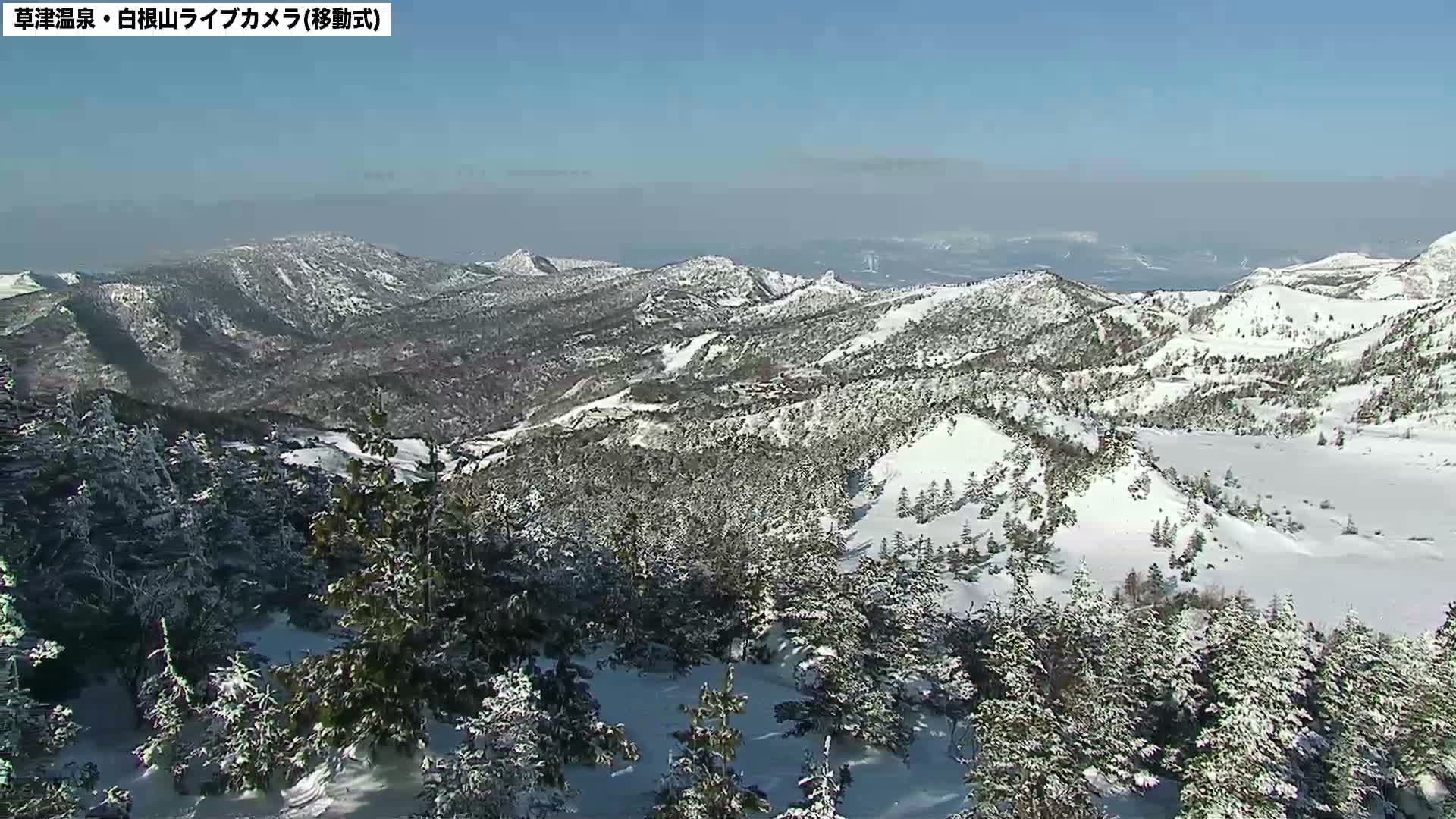 Gunma, Agatsuma Joshin’etsukogen National Park & Manza Onsen Ski Resort (群馬県・吾妻上信越高原国立公園＆万座温泉スキー場 ) Live Cam - Kusatsu, Agatsuma-gun , Gunma, Kantō, Honshu, Japan