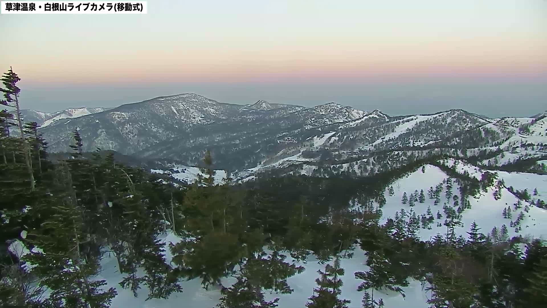 Gunma, Agatsuma Joshin’etsukogen National Park & Manza Onsen Ski Resort (群馬県・吾妻上信越高原国立公園＆万座温泉スキー場 ) Live Cam - Kusatsu, Agatsuma-gun , Gunma, Kantō, Honshu, Japan