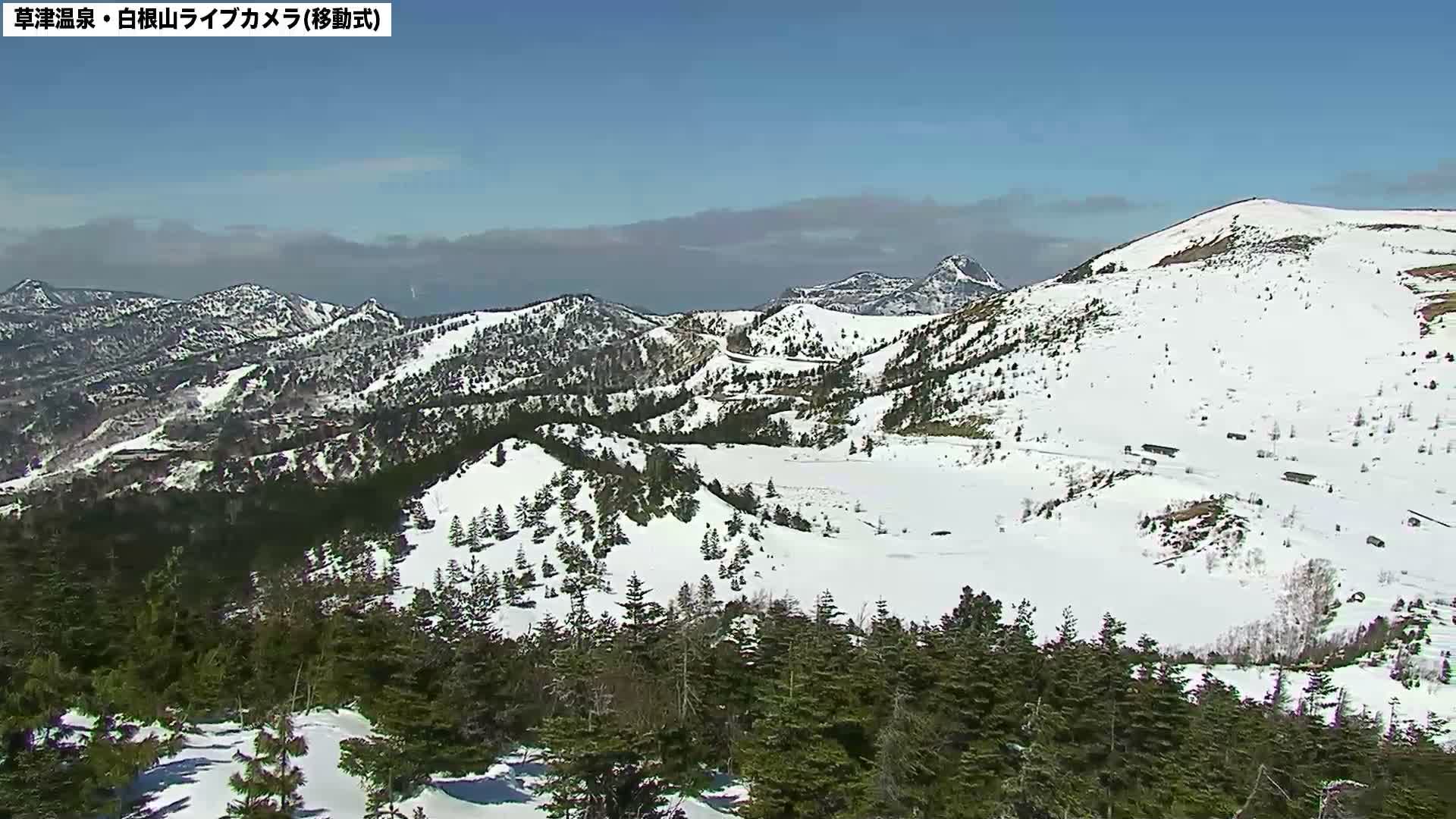 Gunma, Agatsuma Joshin’etsukogen National Park & Manza Onsen Ski Resort (群馬県・吾妻上信越高原国立公園＆万座温泉スキー場 ) Live Cam - Kusatsu, Agatsuma-gun , Gunma, Kantō, Honshu, Japan