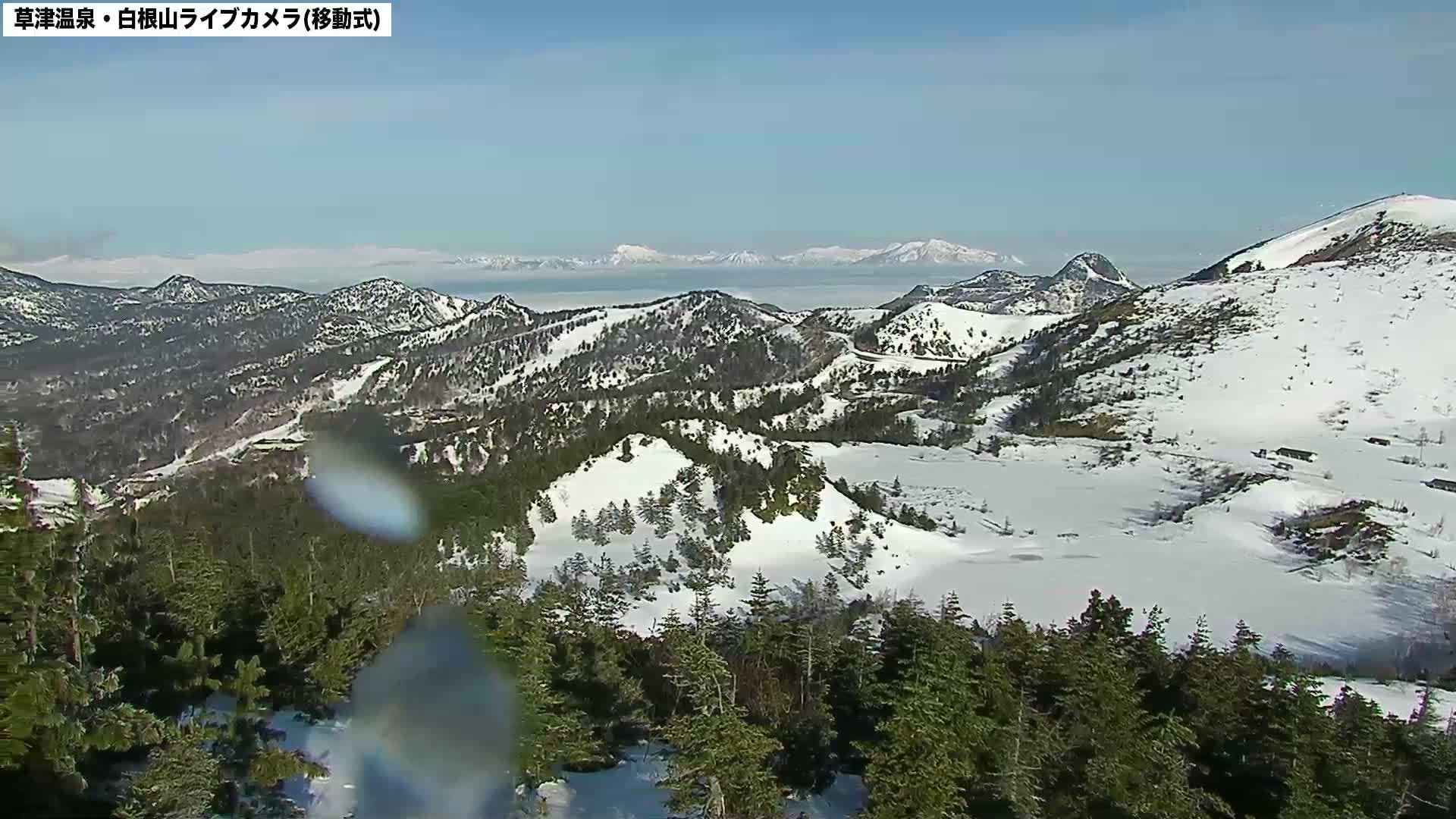 Gunma, Agatsuma Joshin’etsukogen National Park & Manza Onsen Ski Resort (群馬県・吾妻上信越高原国立公園＆万座温泉スキー場 ) Live Cam - Kusatsu, Agatsuma-gun , Gunma, Kantō, Honshu, Japan