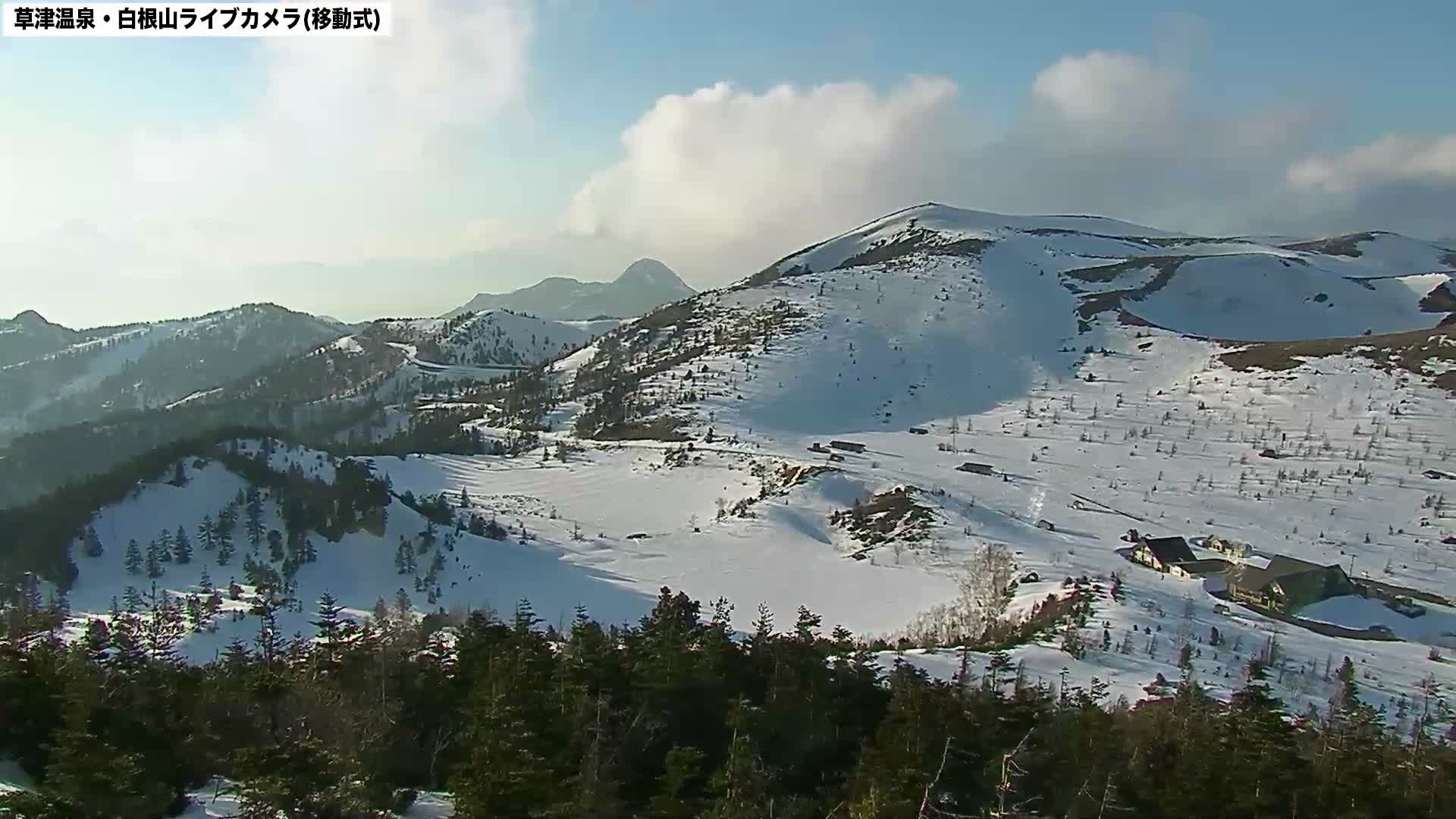 Gunma, Agatsuma Joshin’etsukogen National Park & Manza Onsen Ski Resort (群馬県・吾妻上信越高原国立公園＆万座温泉スキー場 ) Live Cam - Kusatsu, Agatsuma-gun , Gunma, Kantō, Honshu, Japan