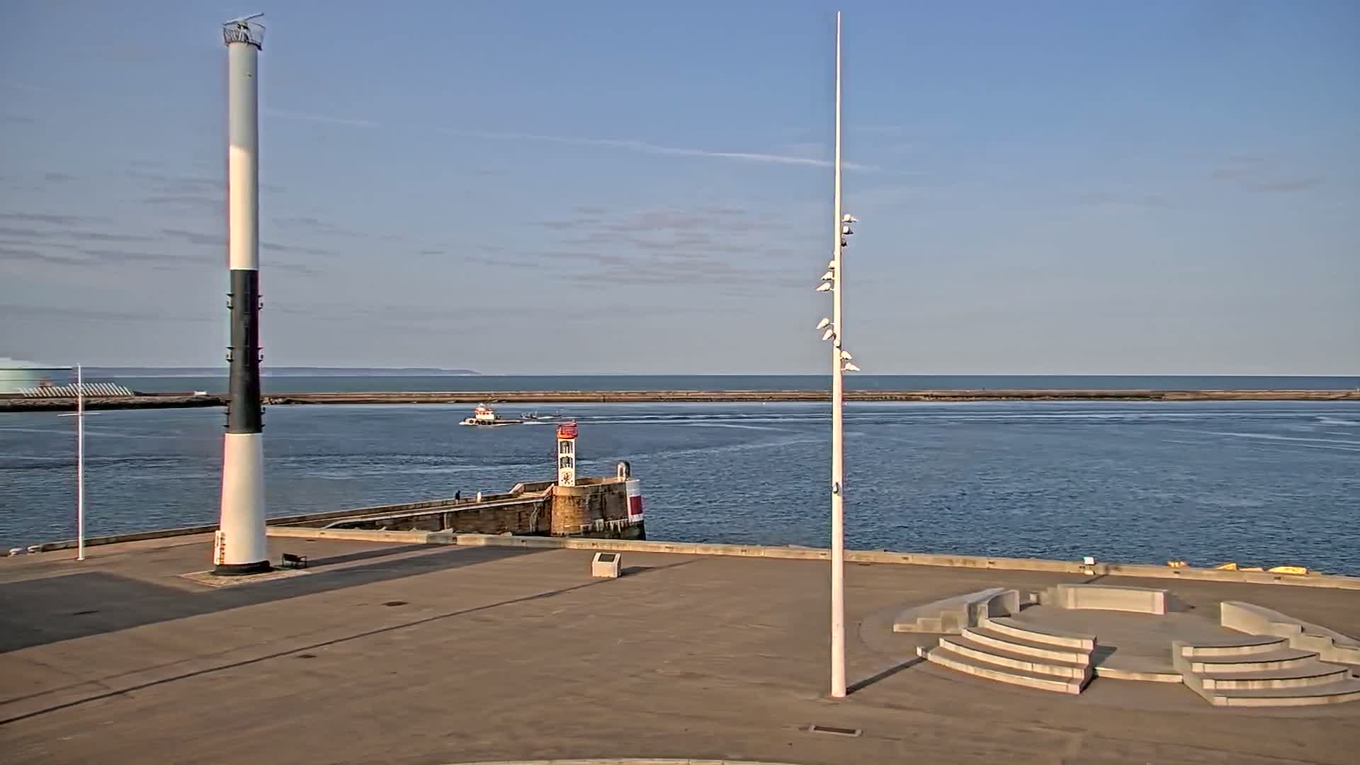 Le Havre Port Live Cam - Le Havre, Seine-Maritime, Normandie, France