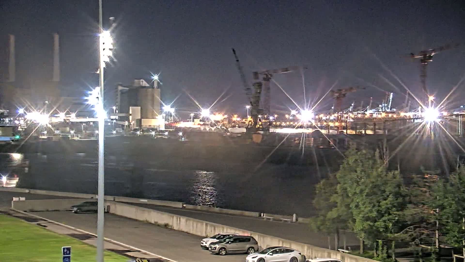 Le Havre Port Live Cam - Le Havre, Seine-Maritime, Normandie, France