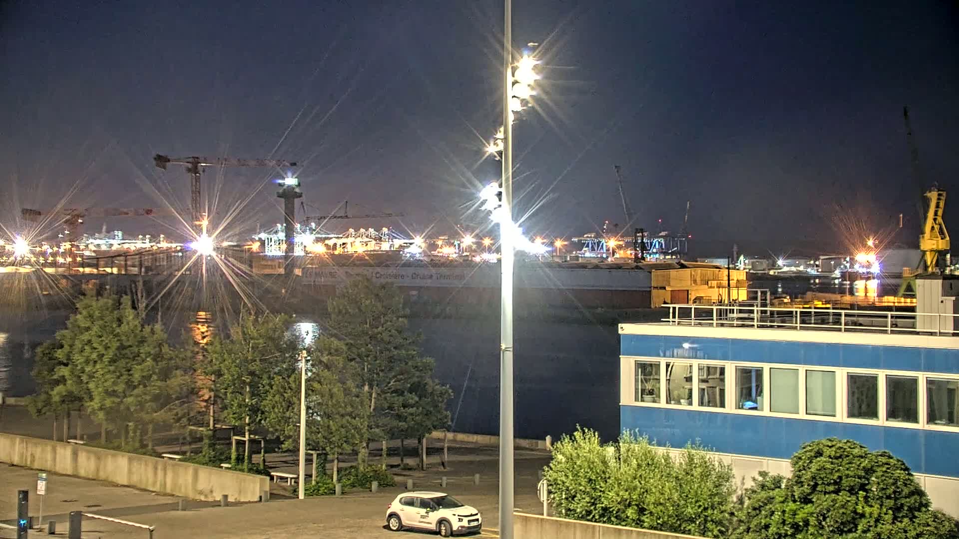 Le Havre Port Live Cam - Le Havre, Seine-Maritime, Normandie, France